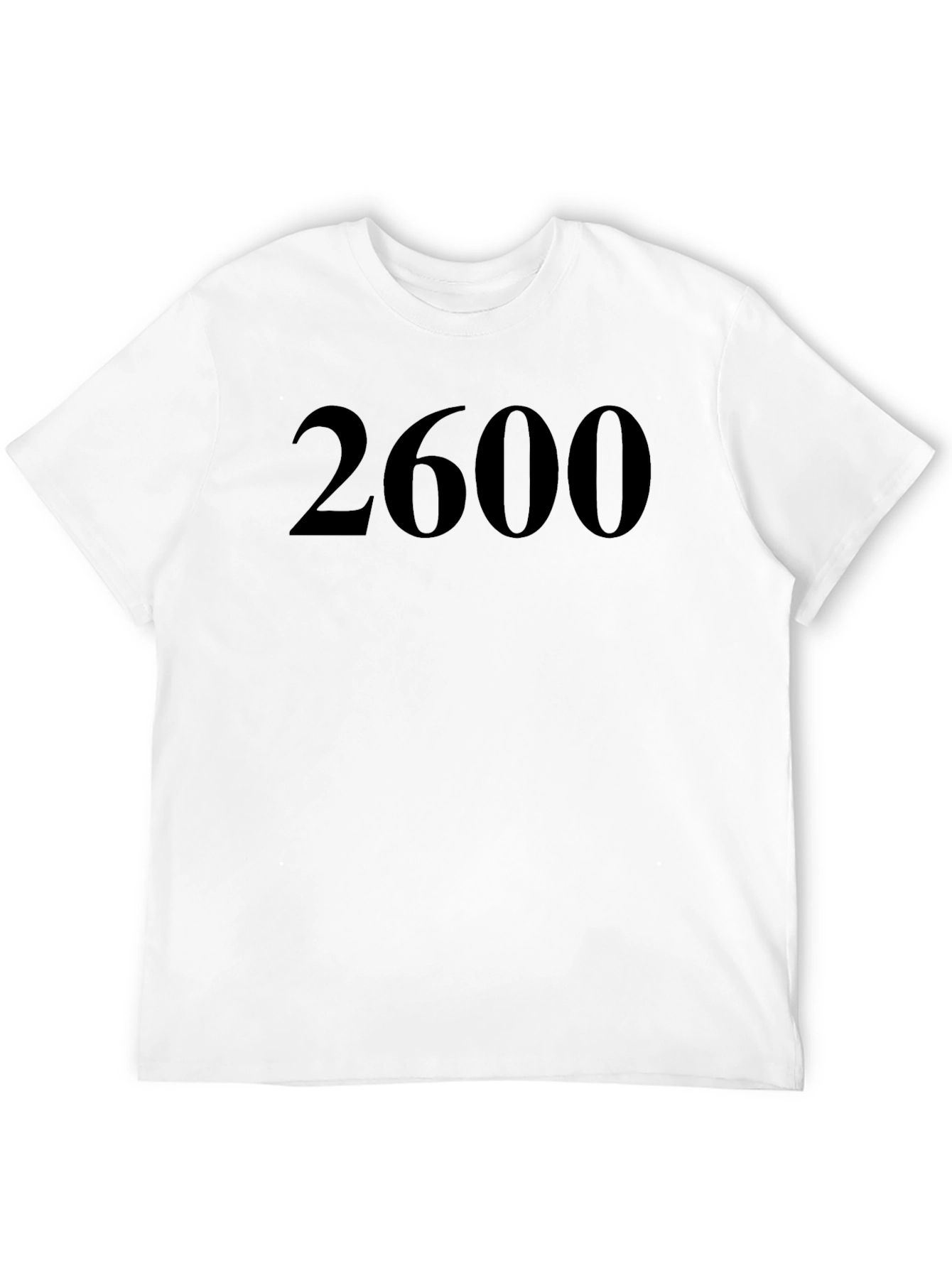 2600 Black T-Shirt