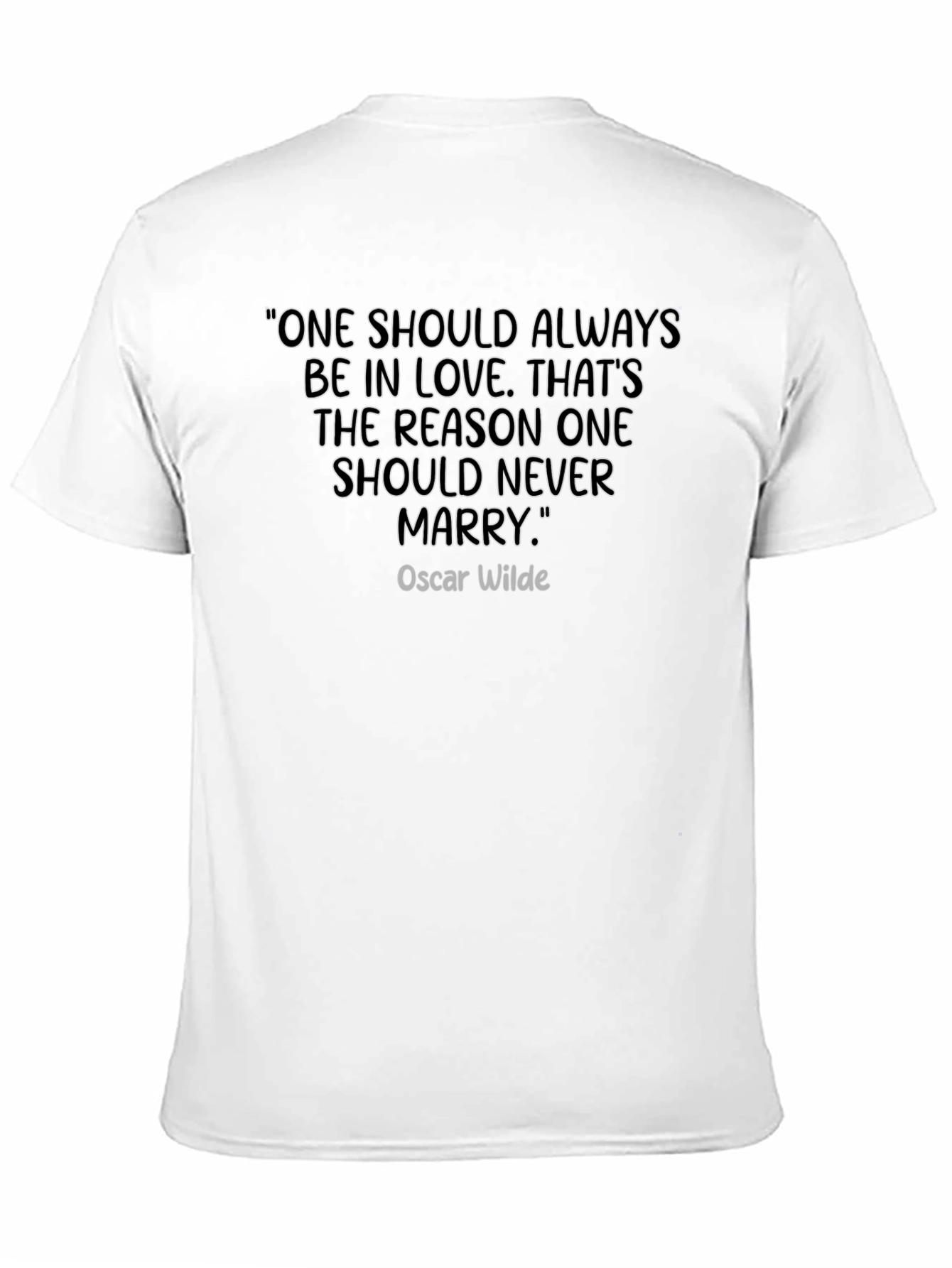 Oscar Wilde Quote T-Shirt