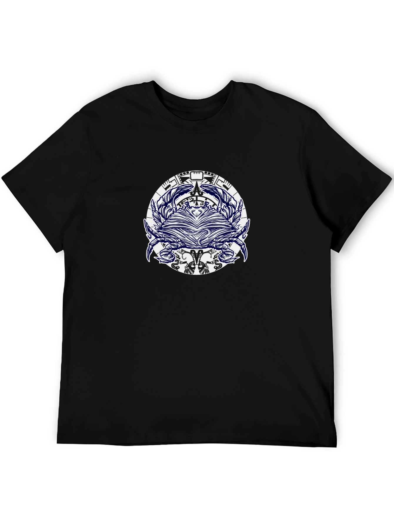 Graphic Tee: Mystical Book & Botanical Design
