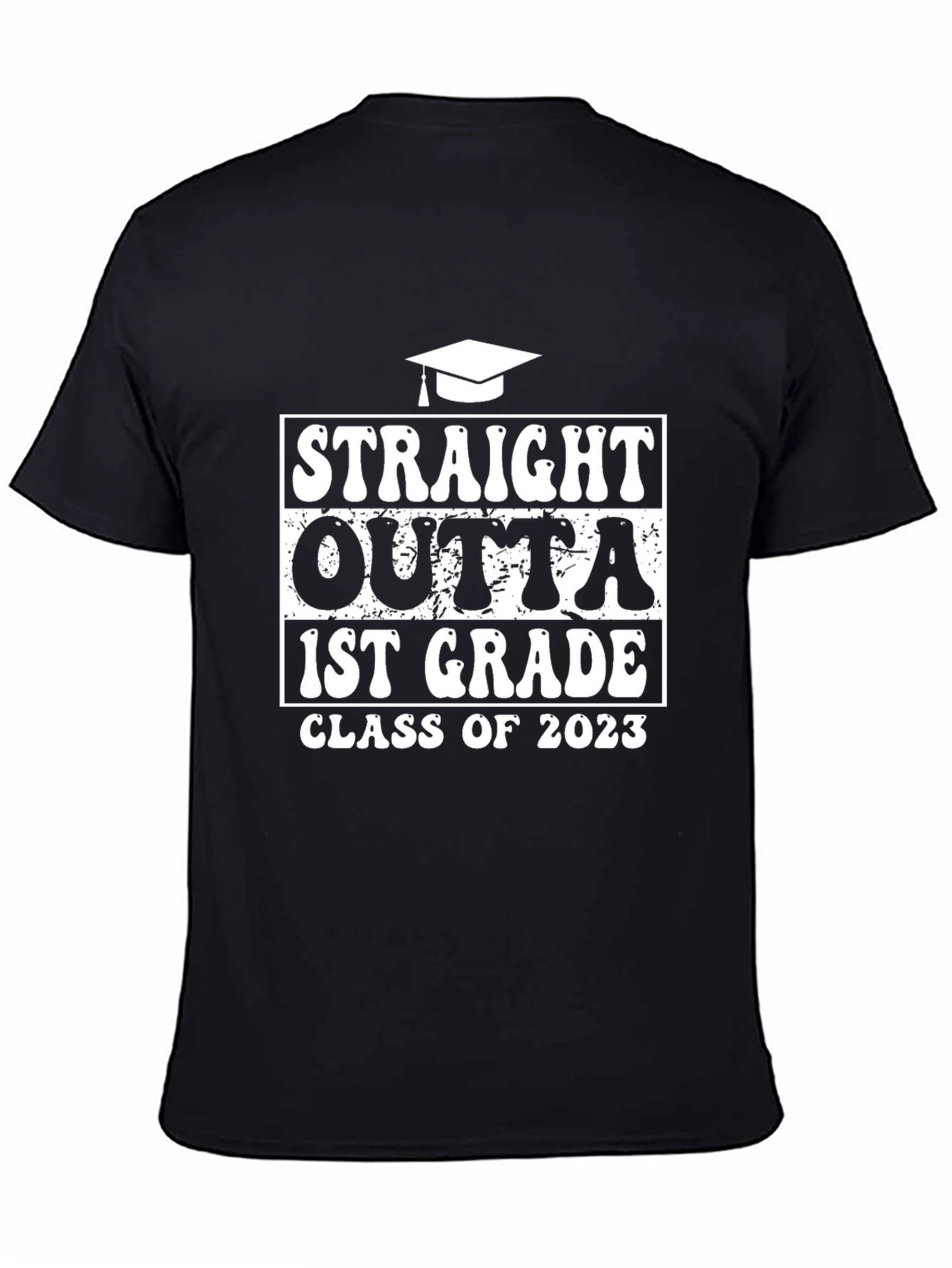 Straight Outta 1st Grade Class of 2023 T-Shirt