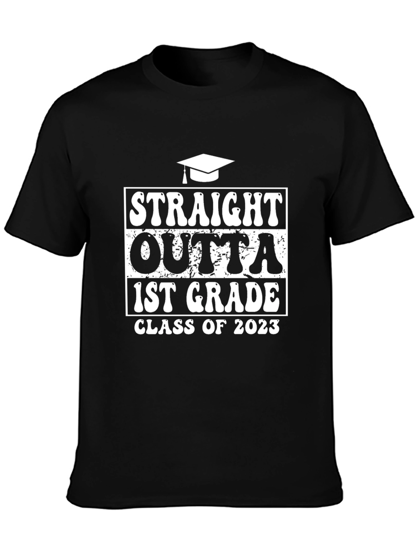 Straight Outta 1st Grade Class of 2023 T-Shirt