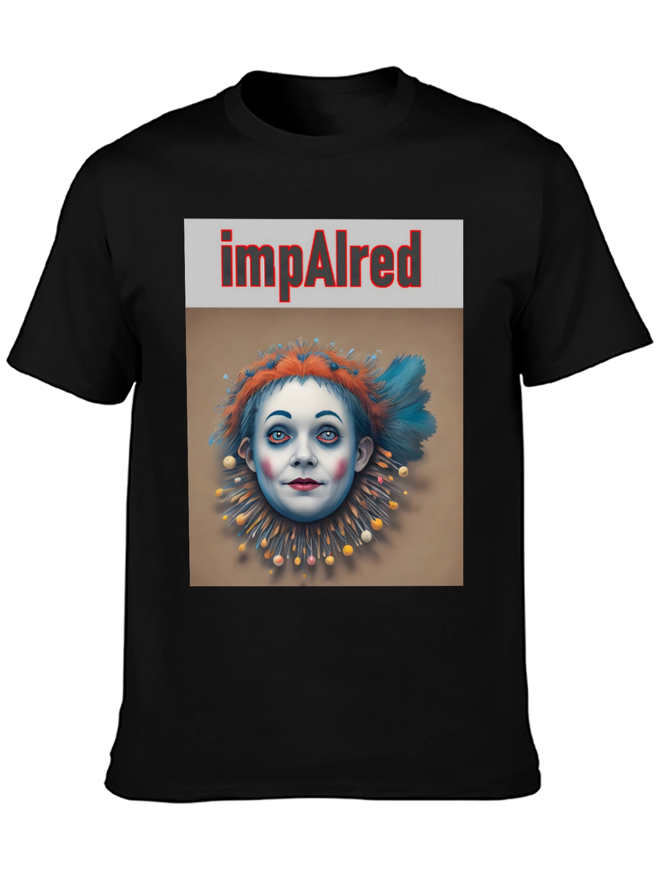 ImpAIred Clown Graphic T-Shirt