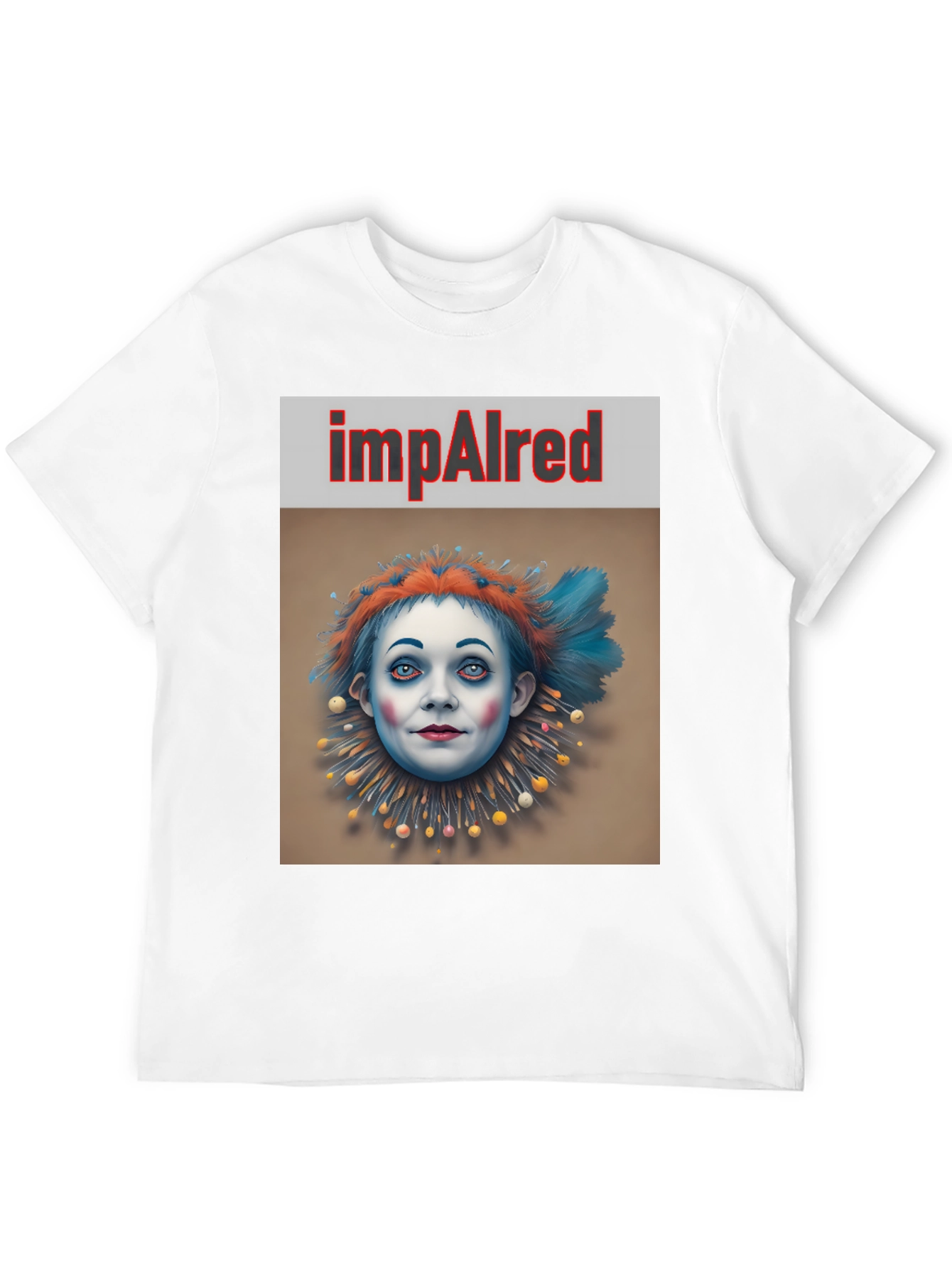 ImpAIred Clown Graphic T-Shirt