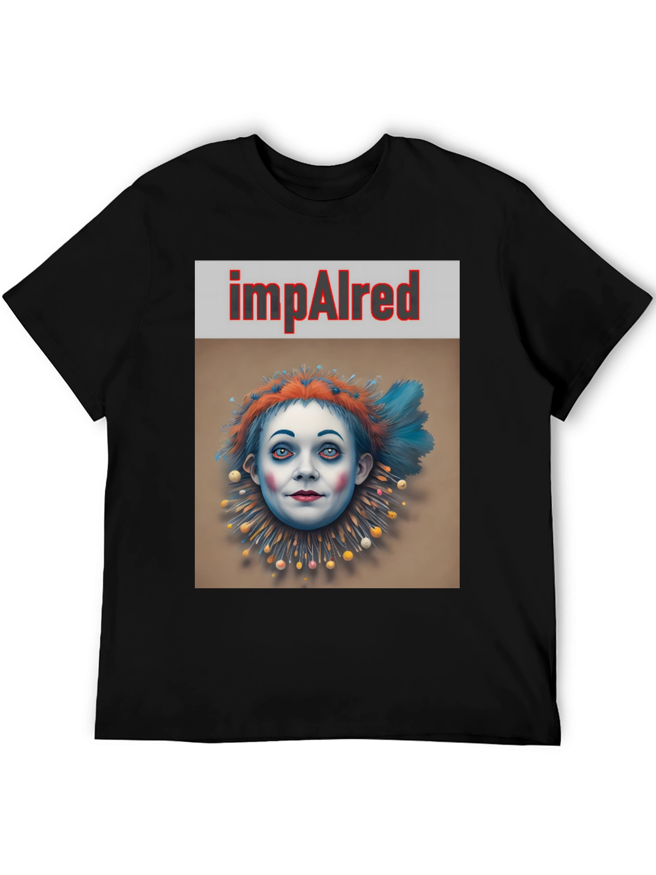 ImpAIred Clown Graphic T-Shirt