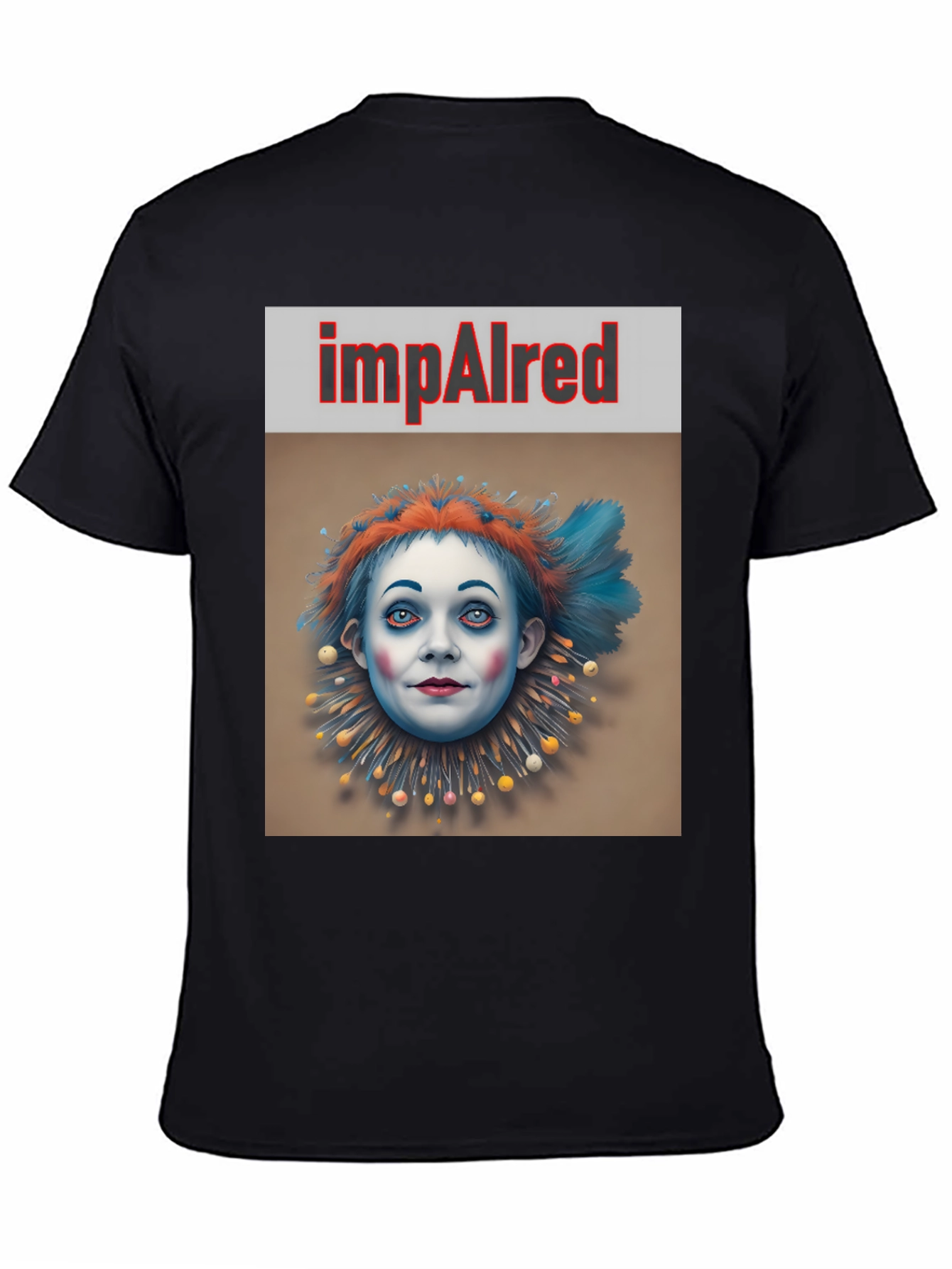 ImpAIred Clown Graphic T-Shirt
