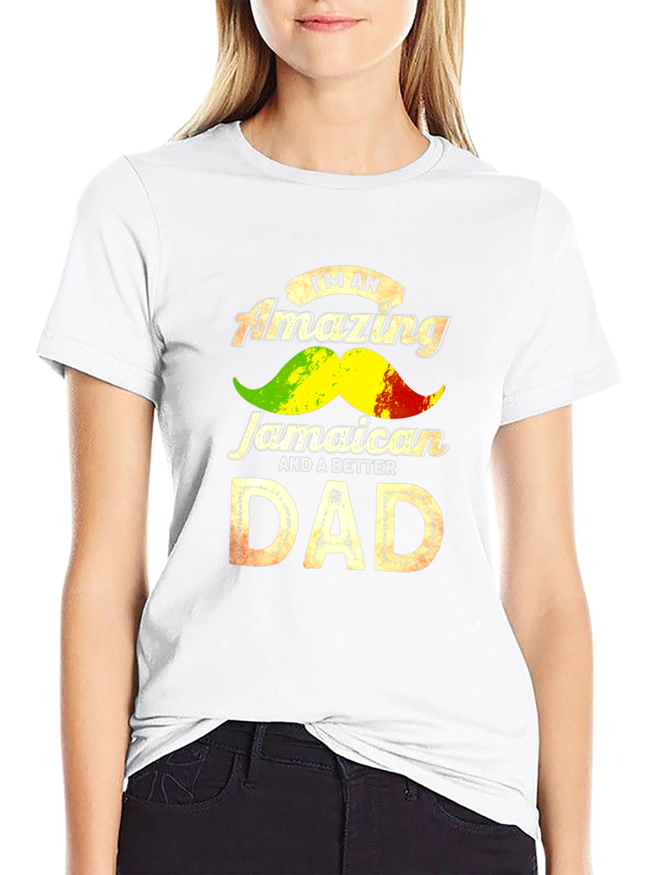 Jamaican Dad T-Shirt - Amazing & Better
