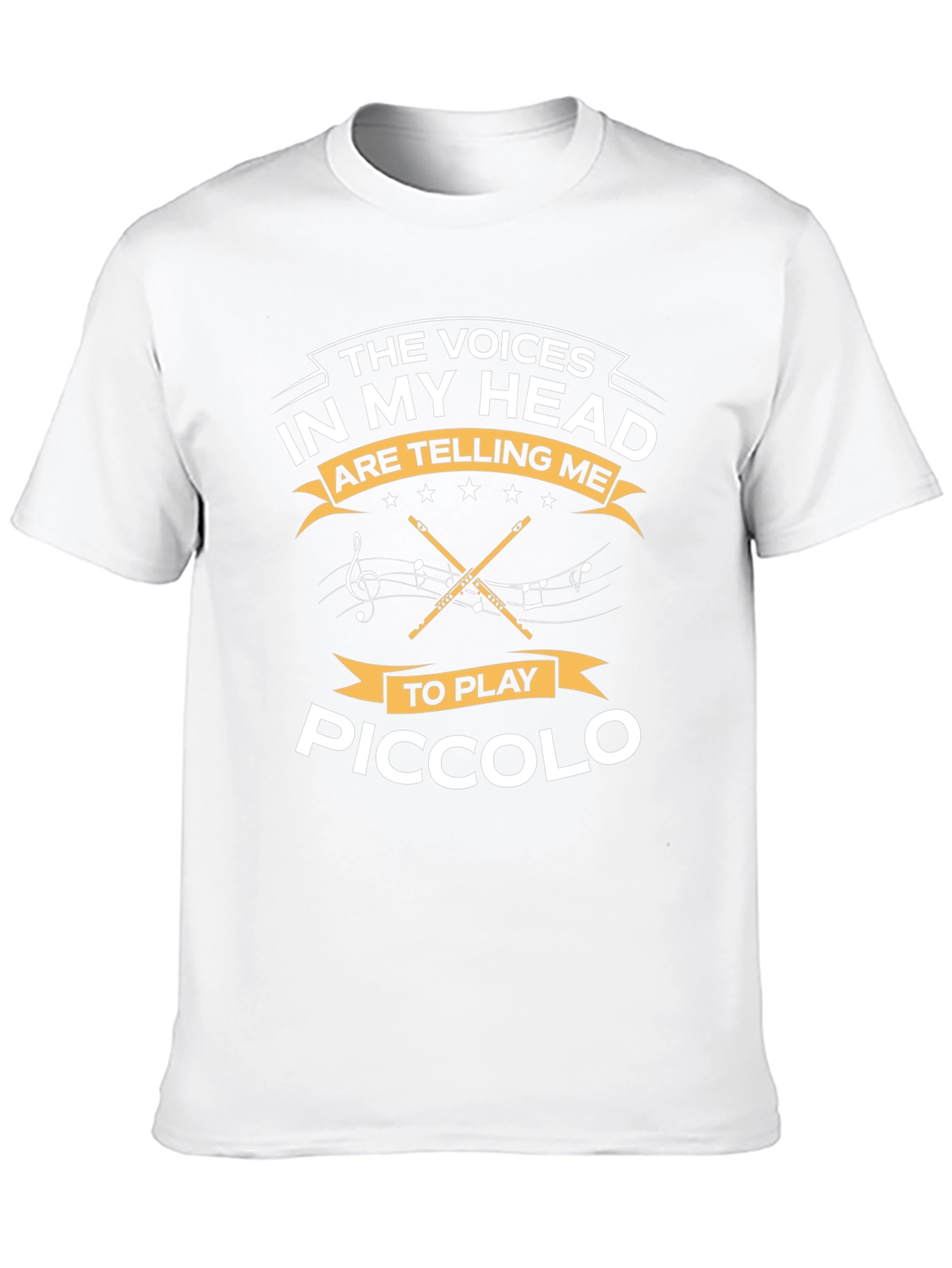 Voices in My Head Piccolo Player T-Shirt