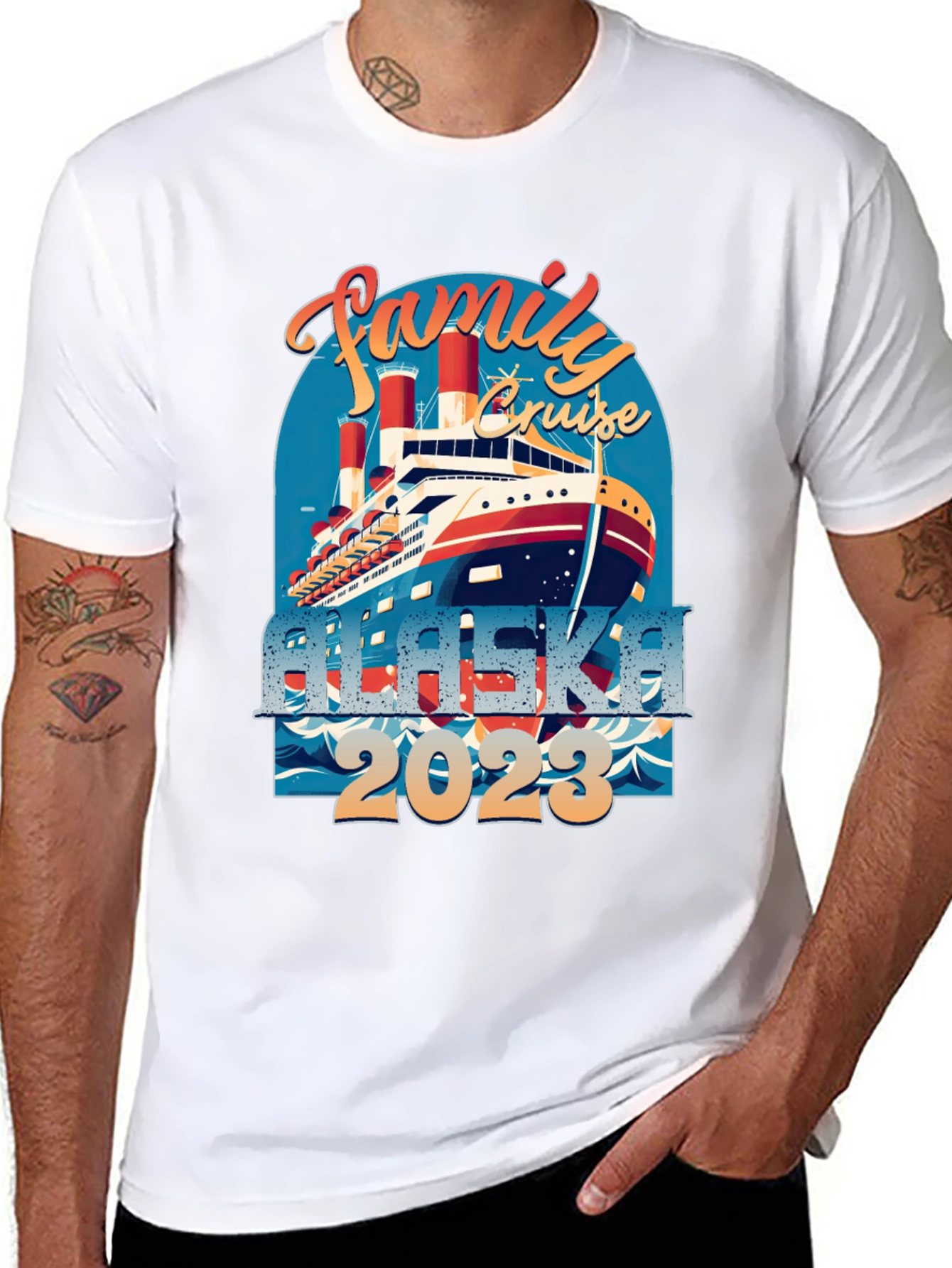 Family Alaska Cruise 2023 T-Shirt