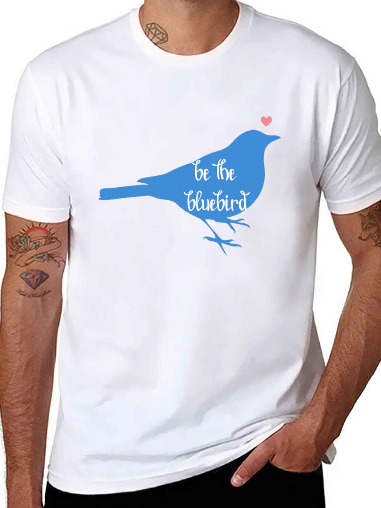 Be the Bluebird Black T-Shirt