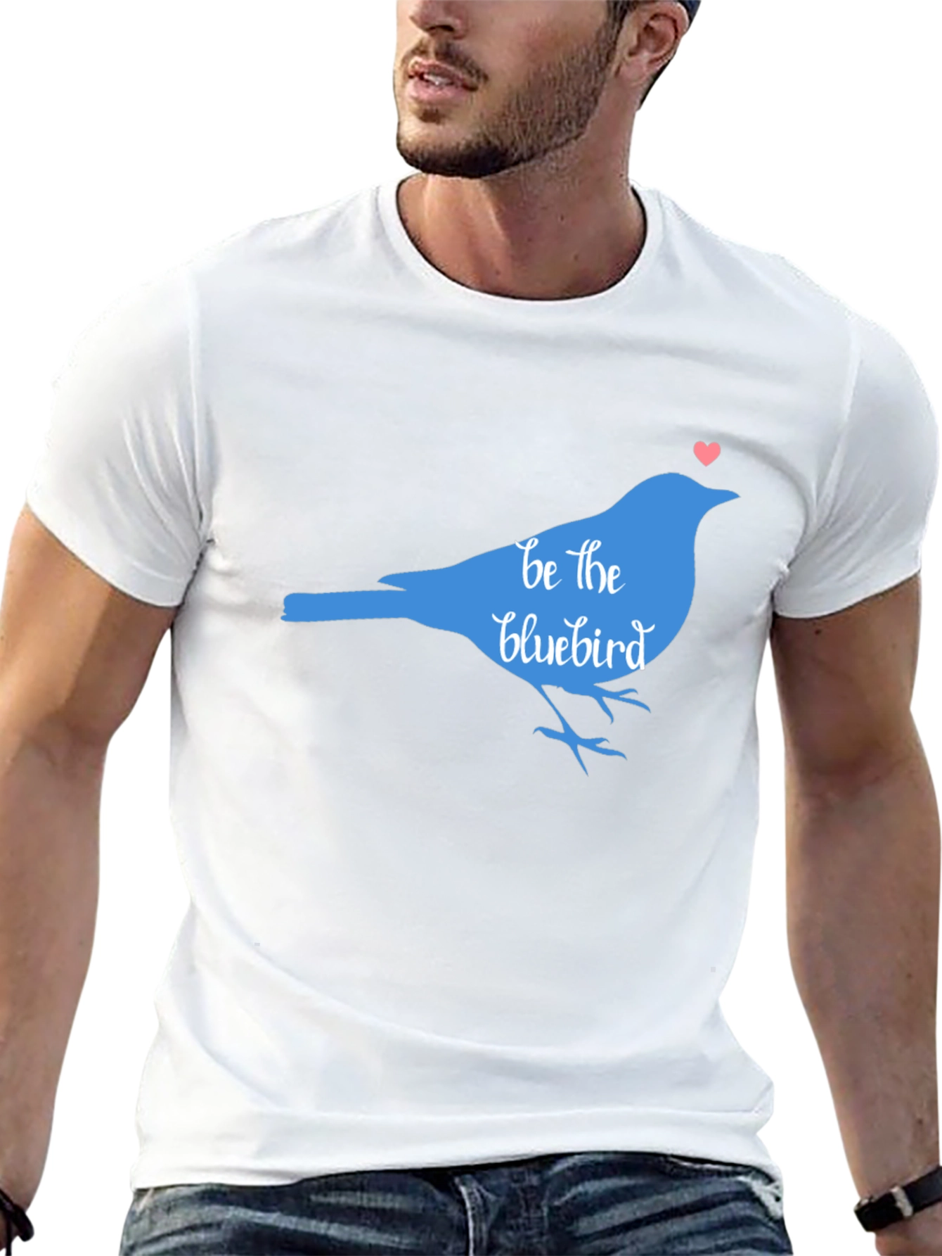 Be the Bluebird Black T-Shirt