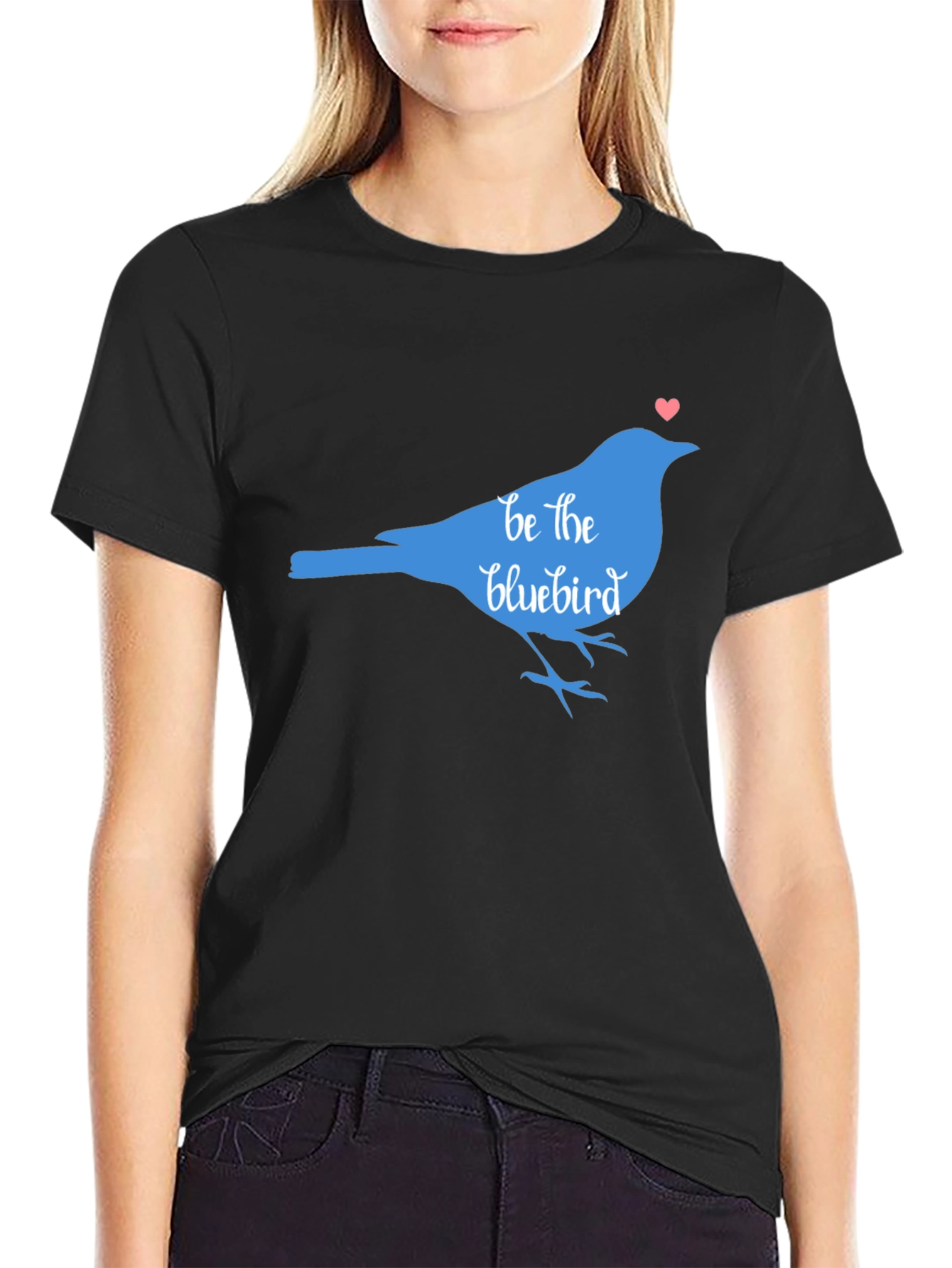Be the Bluebird Black T-Shirt