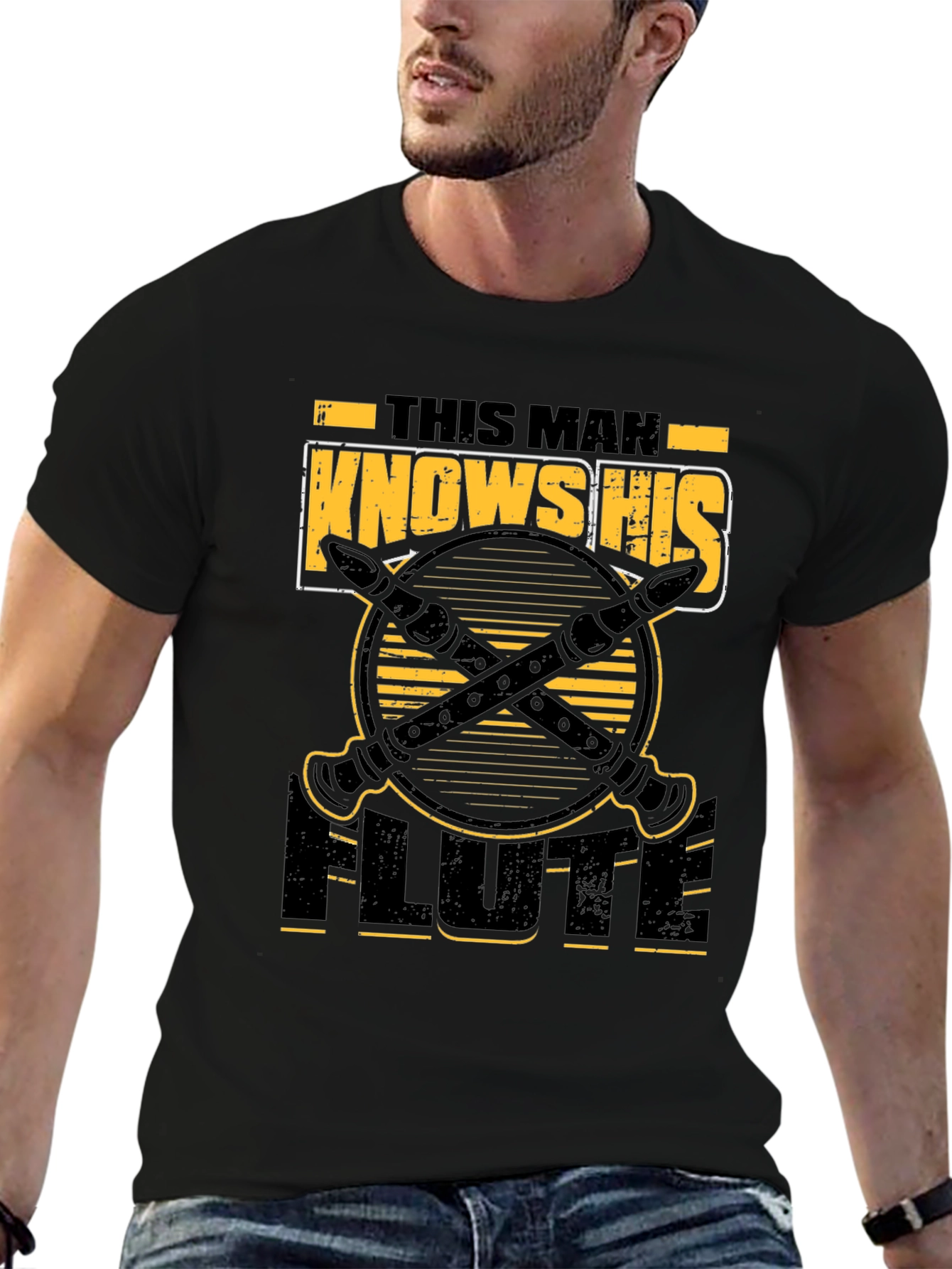 This Man Knows His Flute T-Shirt