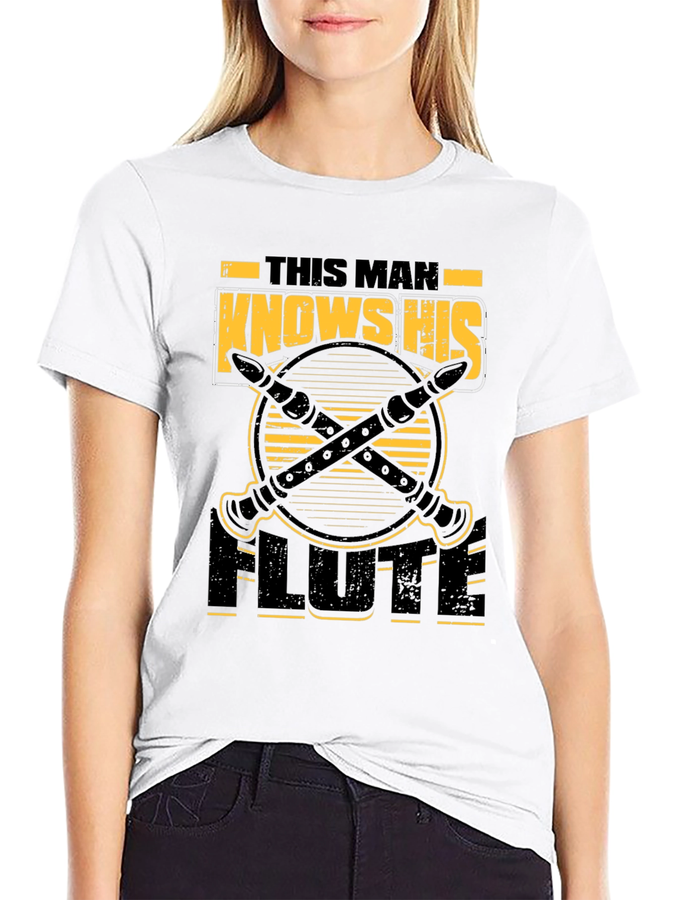 This Man Knows His Flute T-Shirt