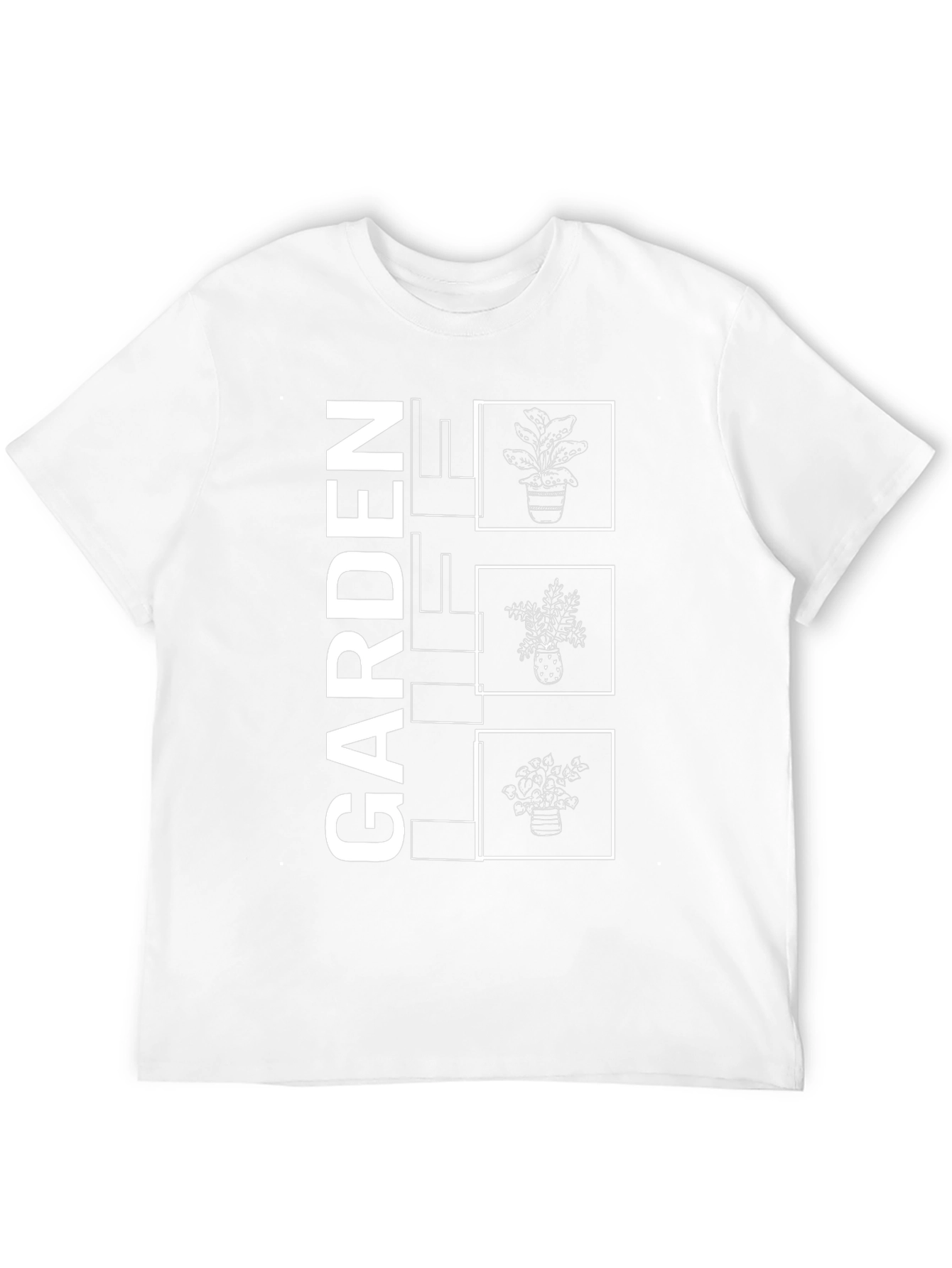 Garden Life Graphic Tee - Plant Lover Shirt