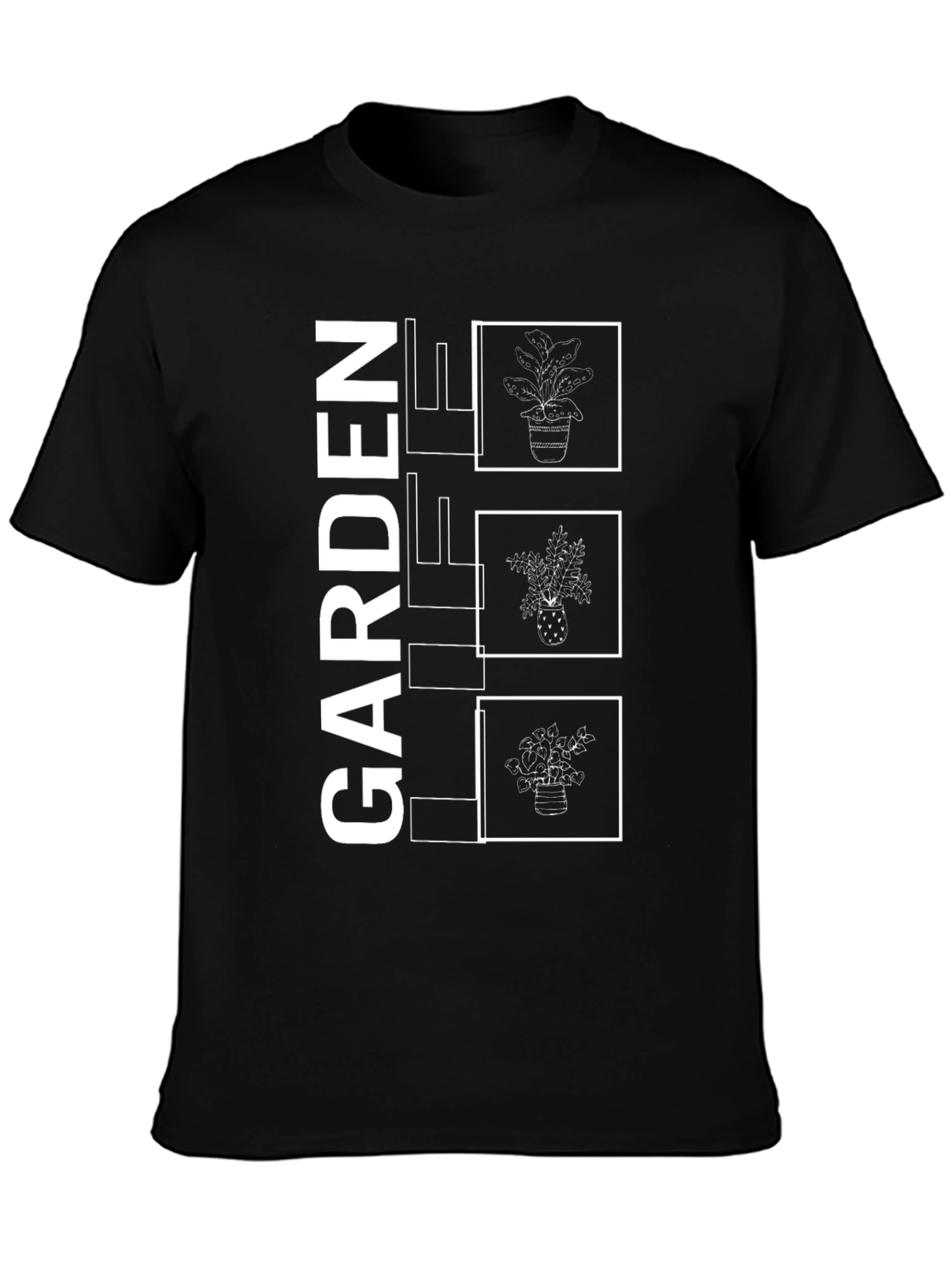 Garden Life Graphic Tee - Plant Lover Shirt