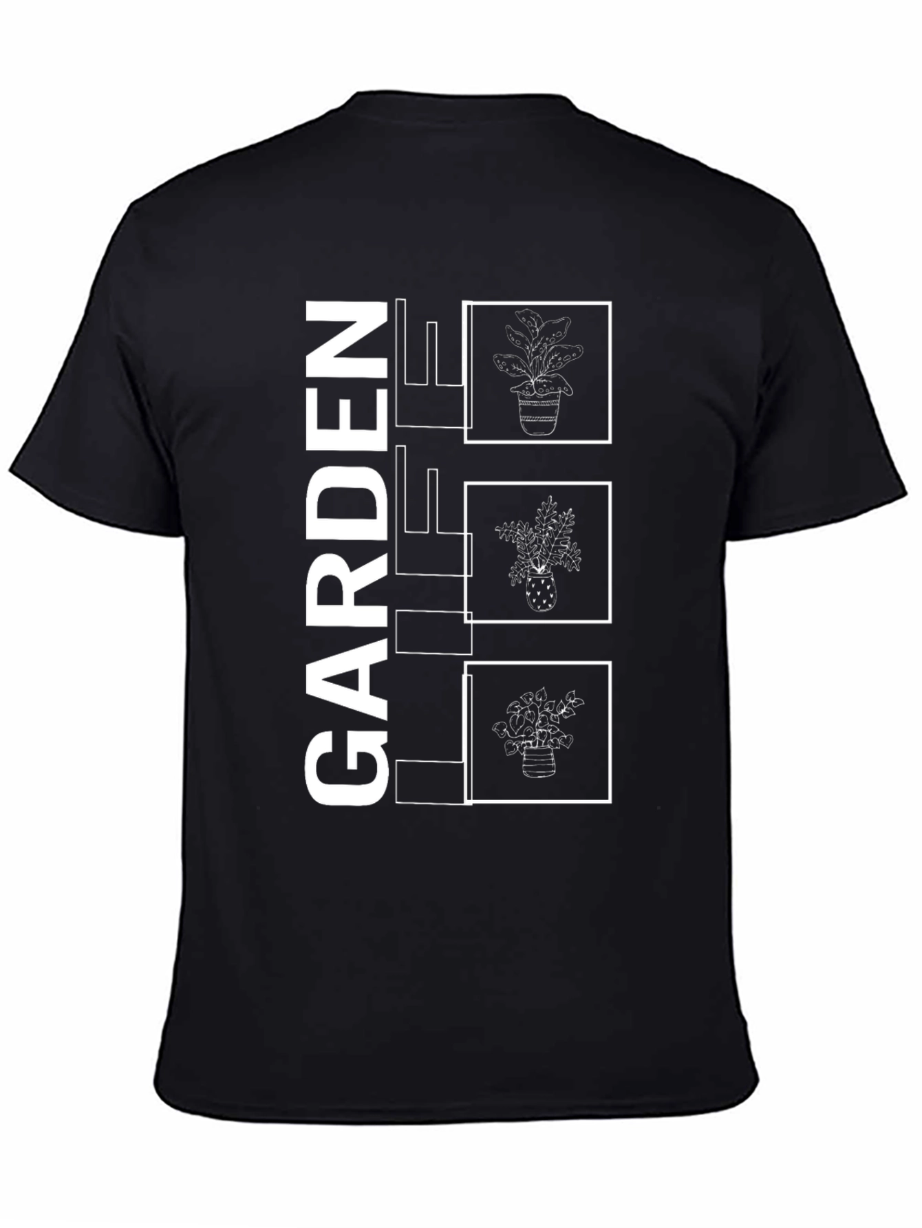 Garden Life Graphic Tee - Plant Lover Shirt
