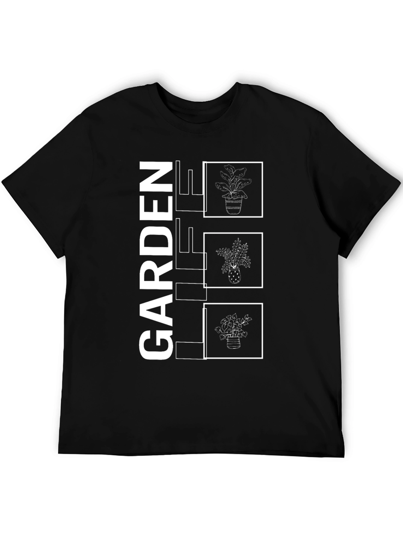 Garden Life Graphic Tee - Plant Lover Shirt