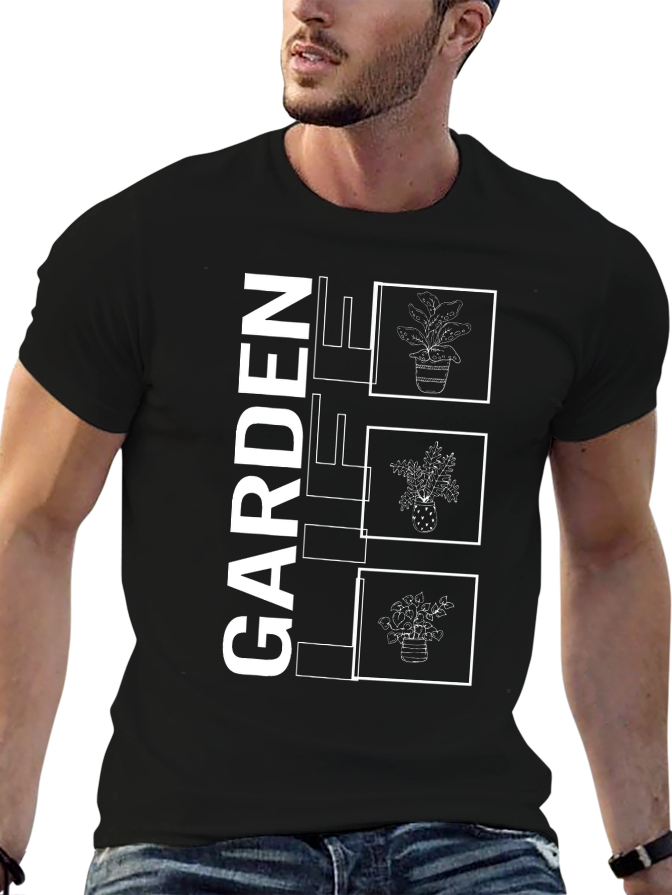 Garden Life Graphic Tee - Plant Lover Shirt