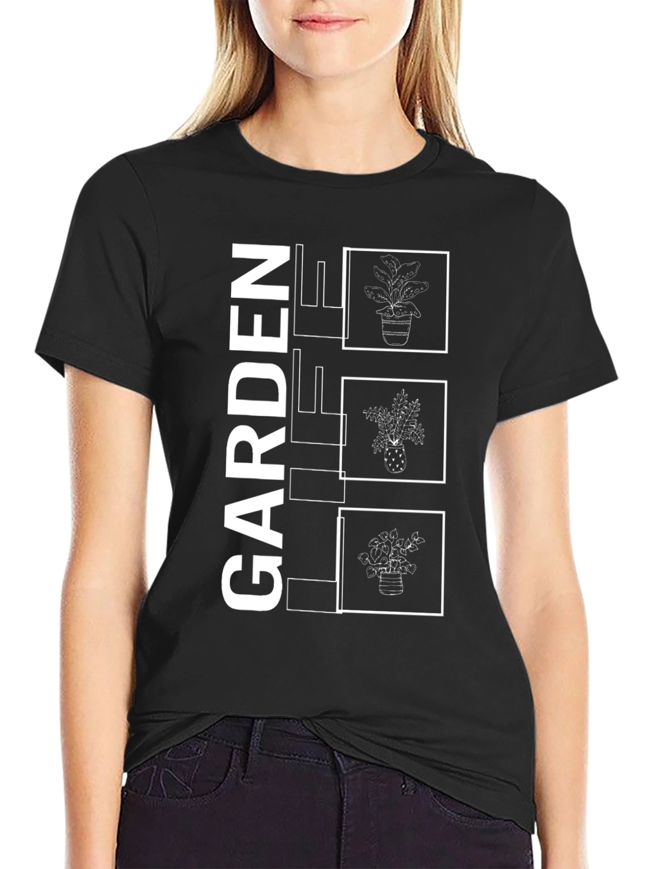 Garden Life Graphic Tee - Plant Lover Shirt
