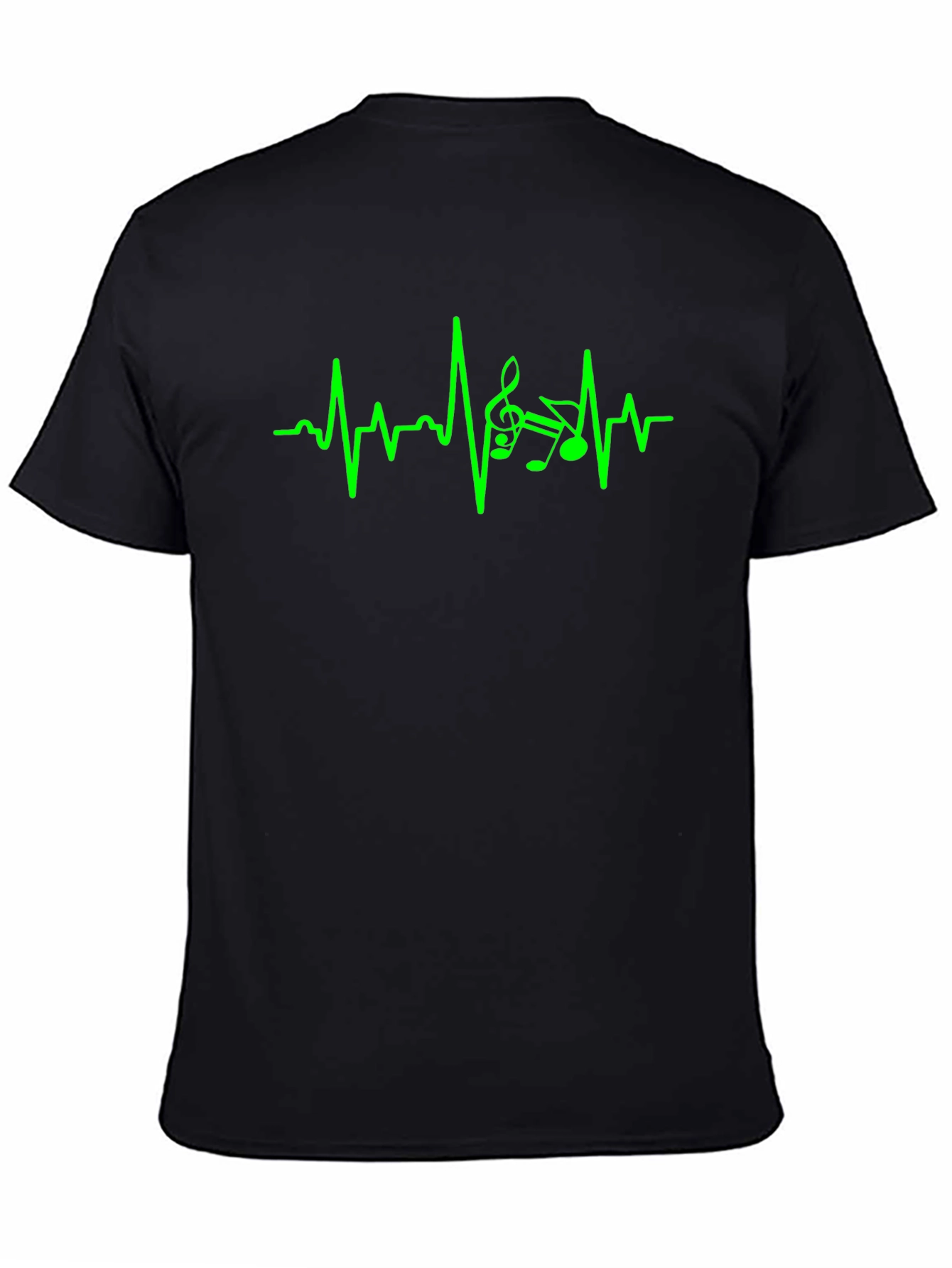 Music Heartbeat T-Shirt - Musical Pulse Tee