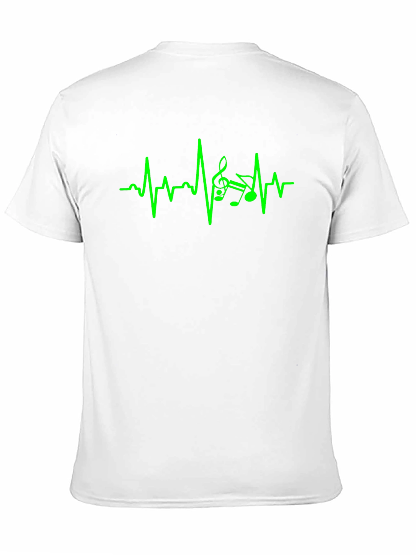 Music Heartbeat T-Shirt - Musical Pulse Tee