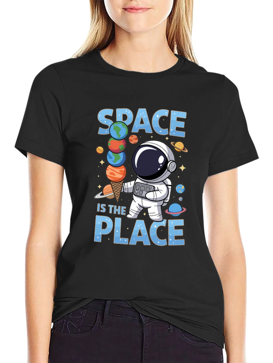 Space is the Place Astronaut T-Shirt