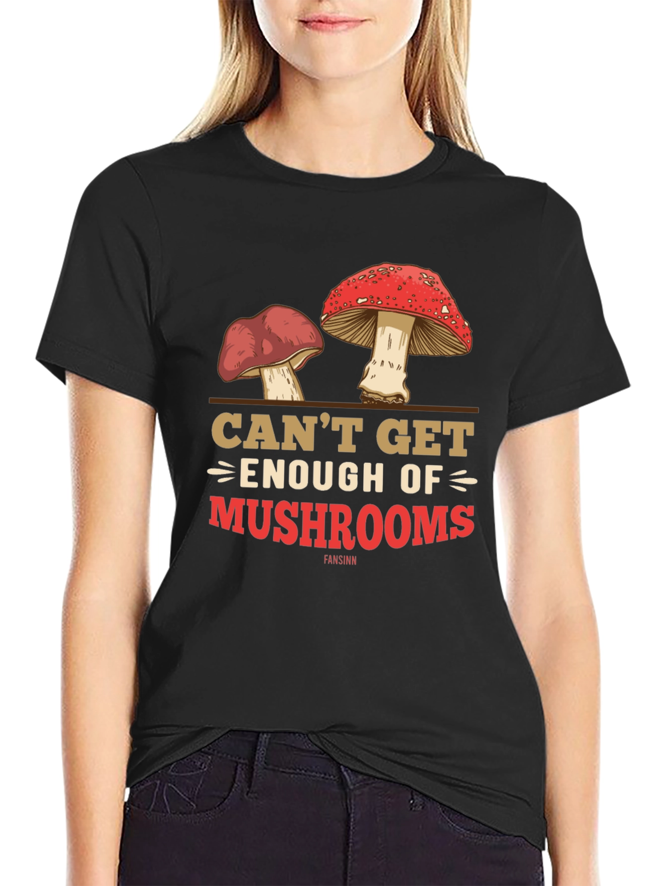 Mushroom Graphic Tee - Cant Get Enough