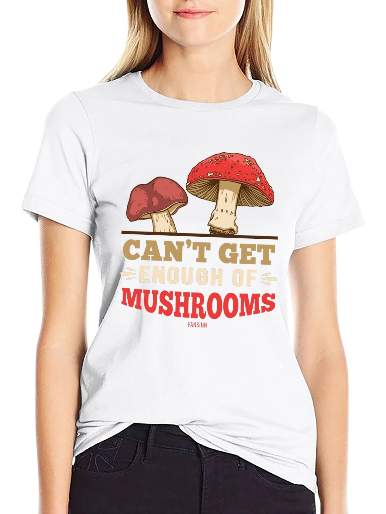 Mushroom Graphic Tee - Cant Get Enough