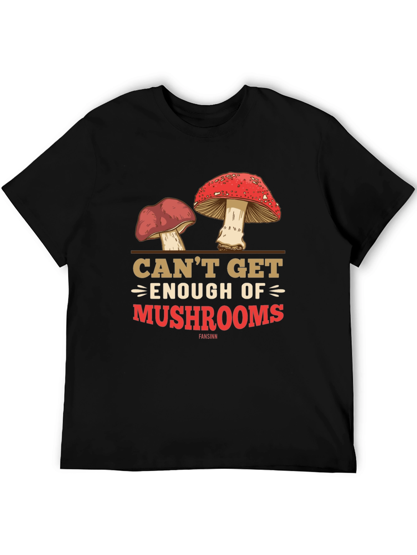 Mushroom Graphic Tee - Cant Get Enough
