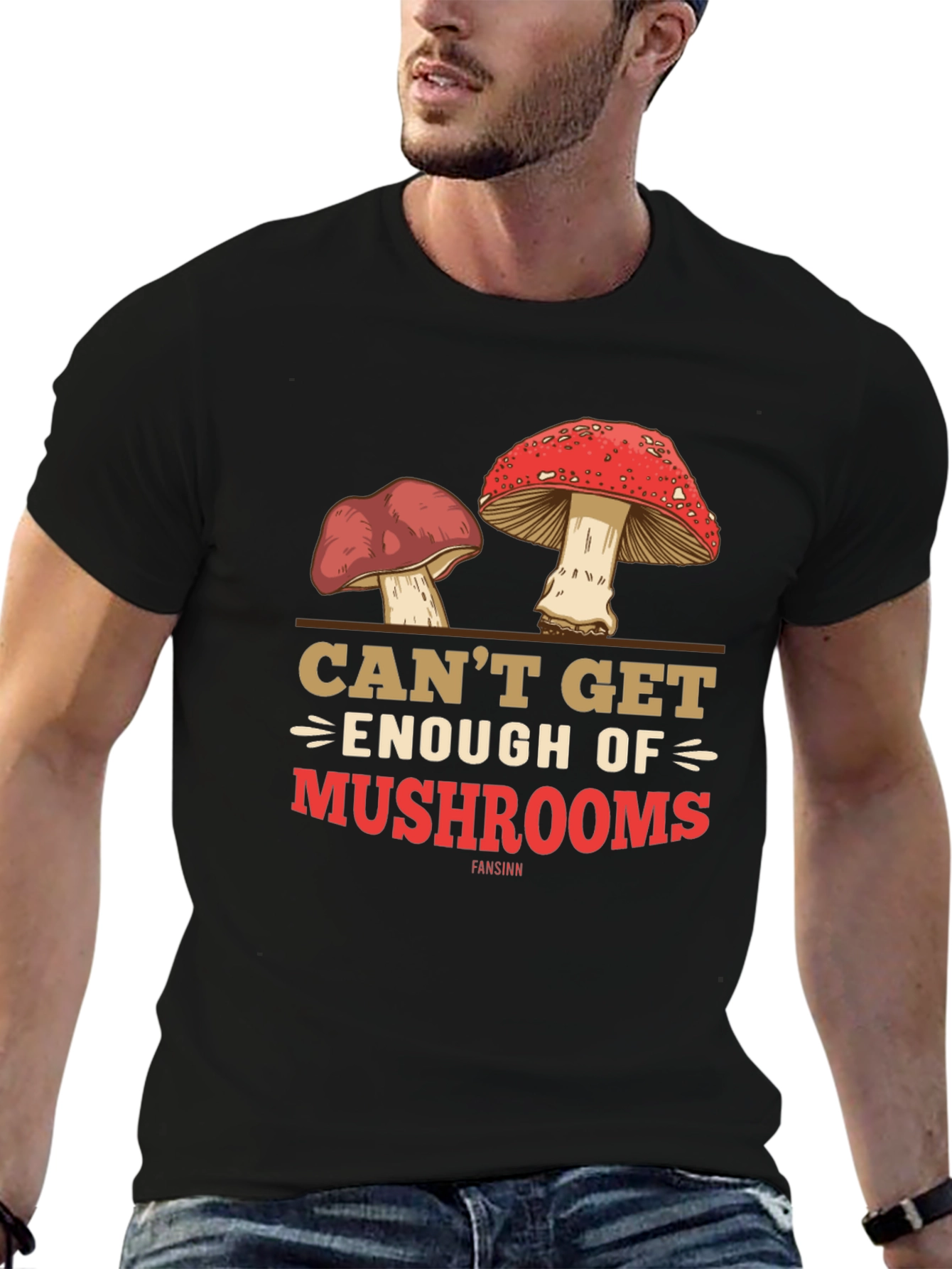 Mushroom Graphic Tee - Cant Get Enough