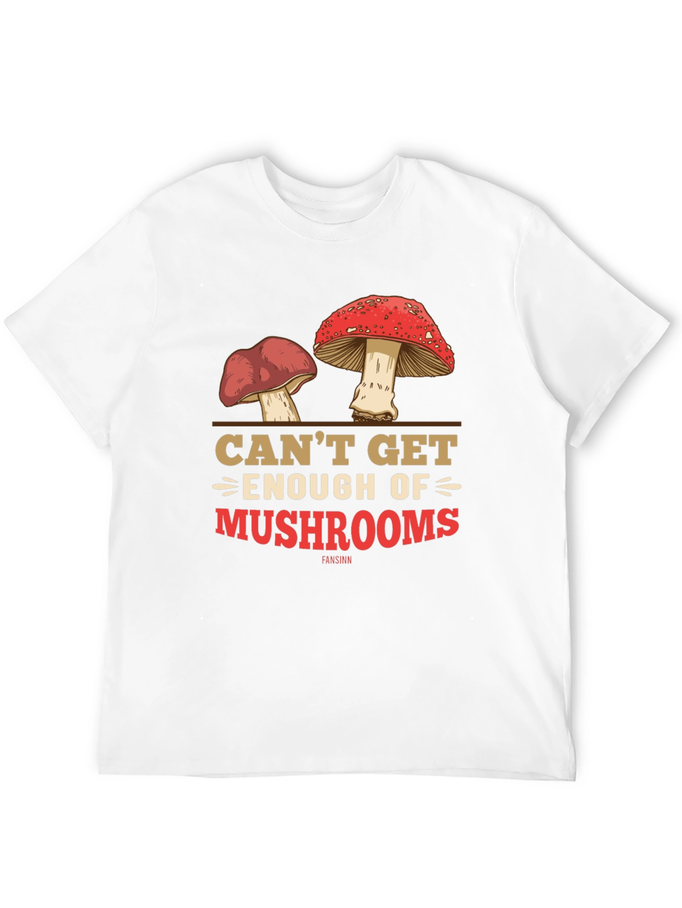 Mushroom Graphic Tee - Cant Get Enough