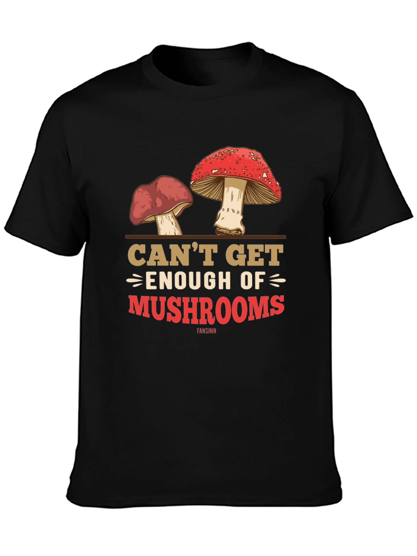 Mushroom Graphic Tee - Cant Get Enough