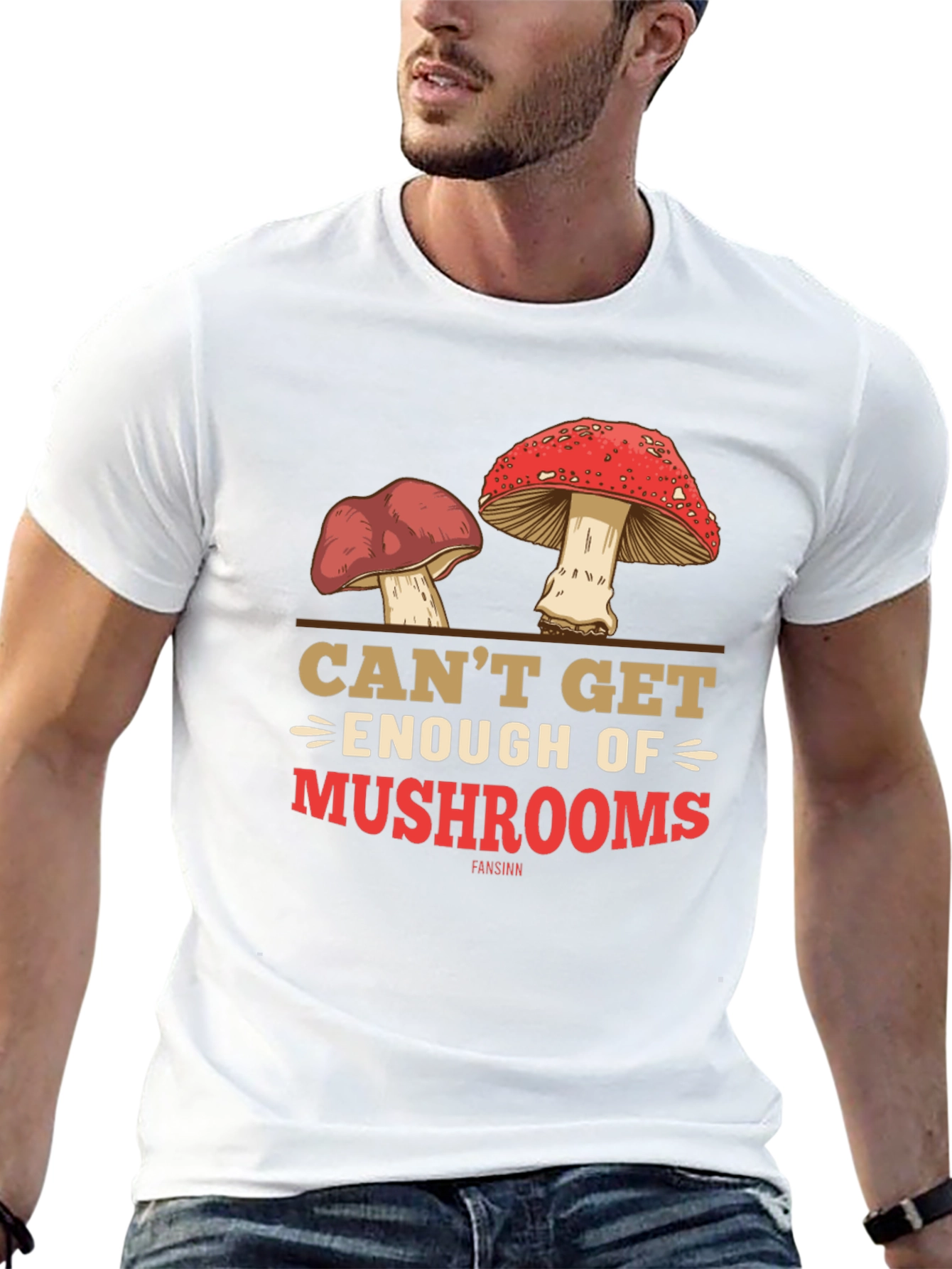 Mushroom Graphic Tee - Cant Get Enough