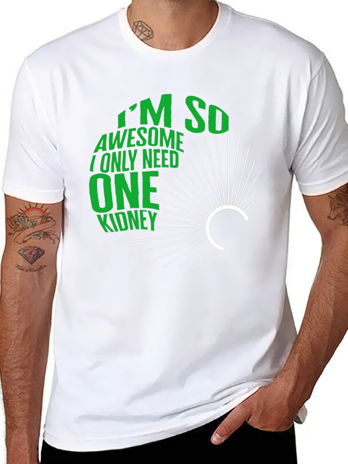 Im So Awesome One Kidney T-Shirt