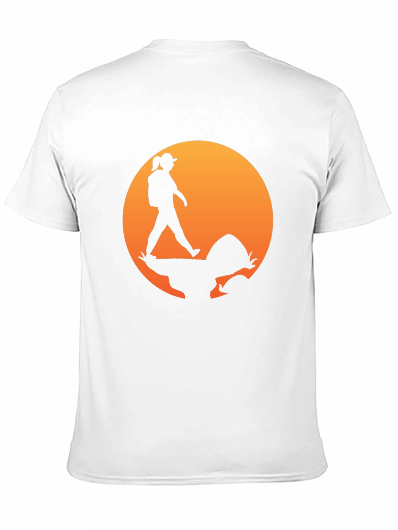 Hiking Sunset Graphic T-Shirt