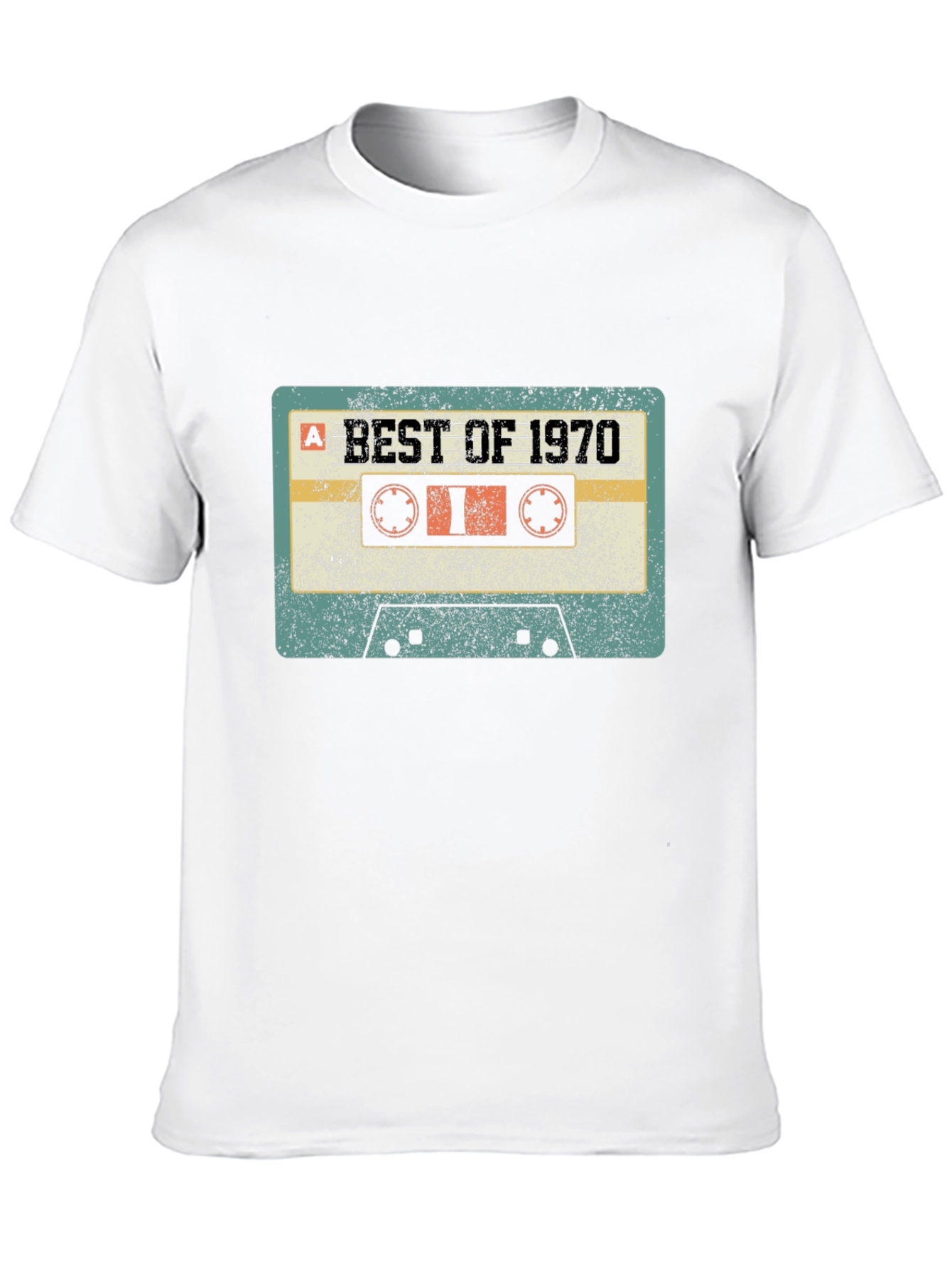 Retro Best of 1970 Cassette Tape T-Shirt