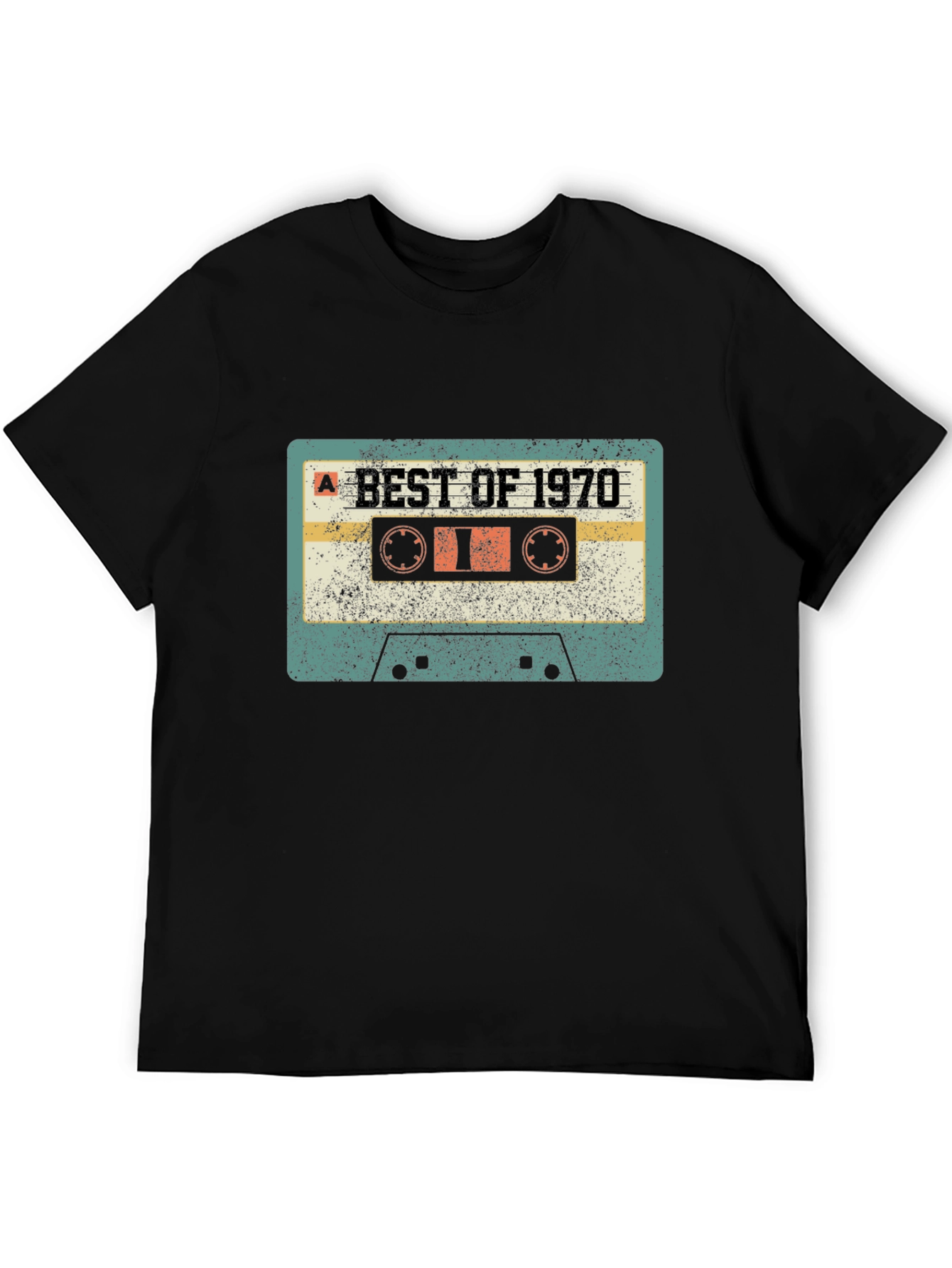 Retro Best of 1970 Cassette Tape T-Shirt