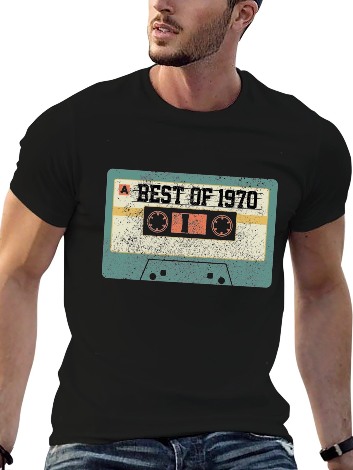 Retro Best of 1970 Cassette Tape T-Shirt