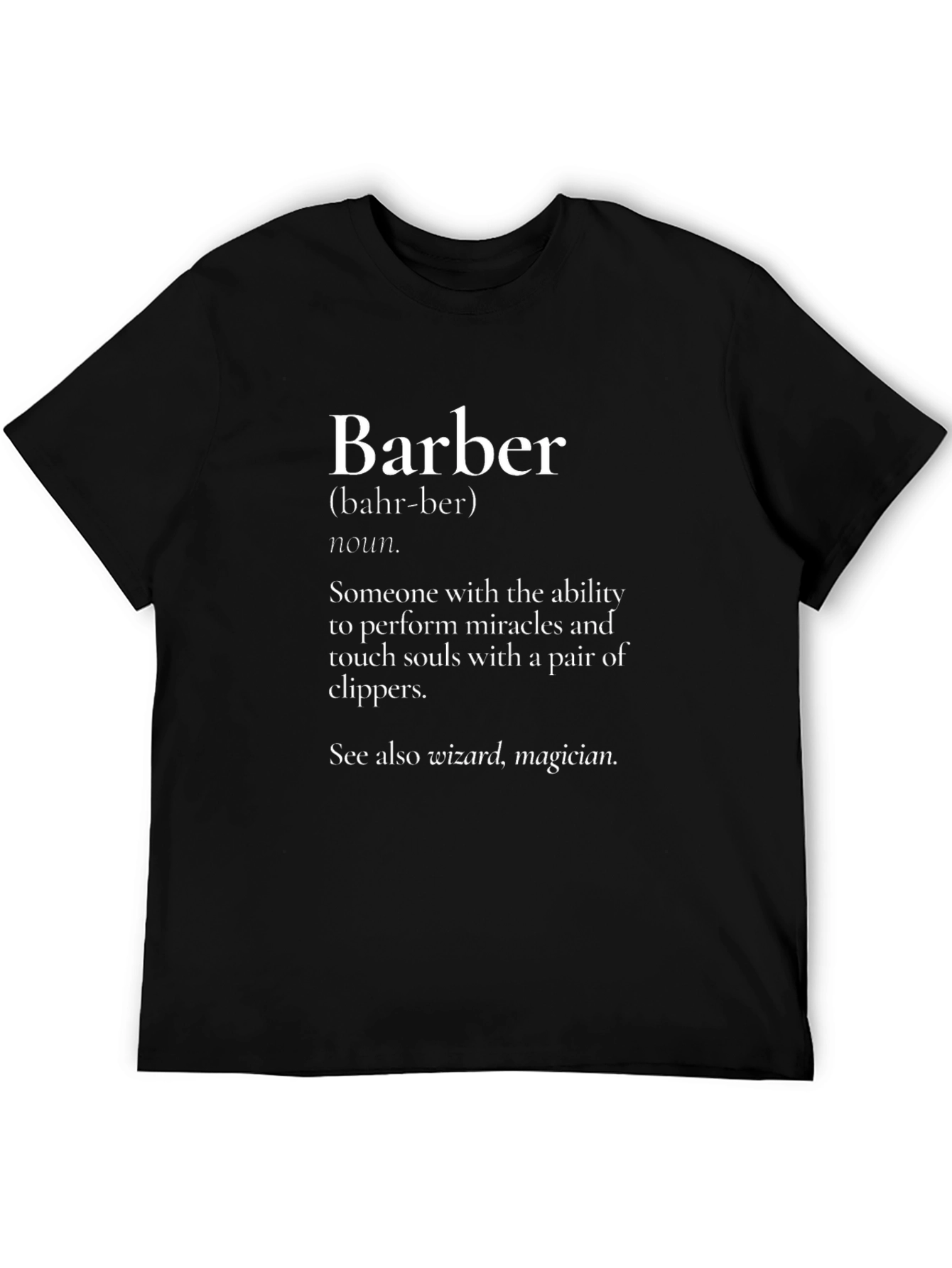 Barber Definition T-Shirt