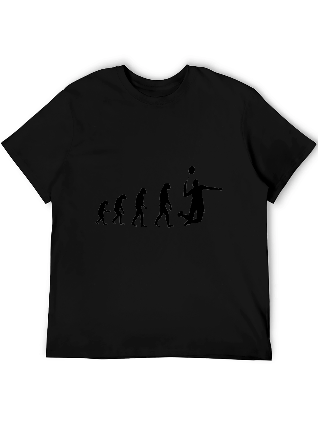 Evolution of Badminton T-Shirt