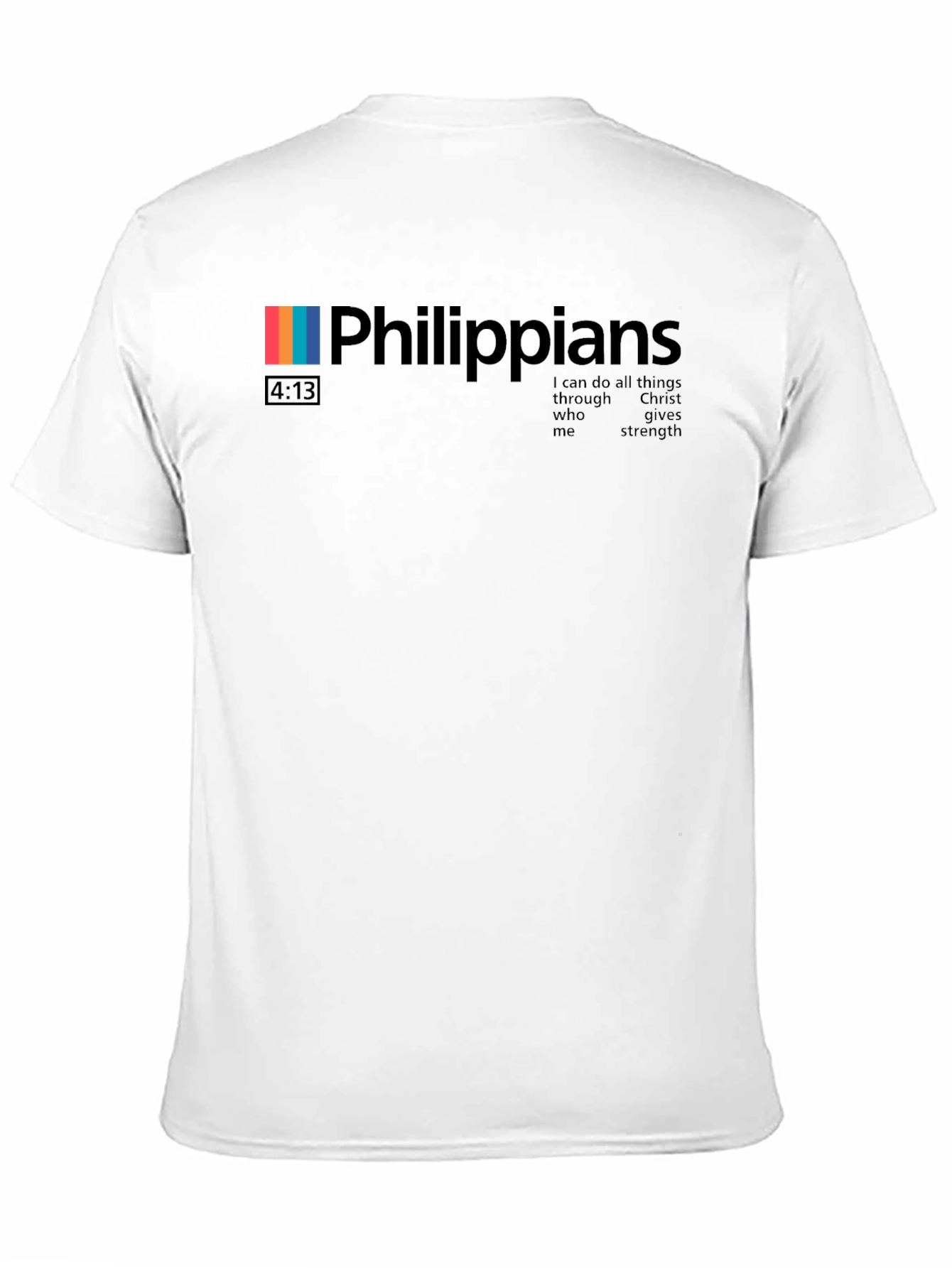Philippians 4:13 Christian T-Shirt