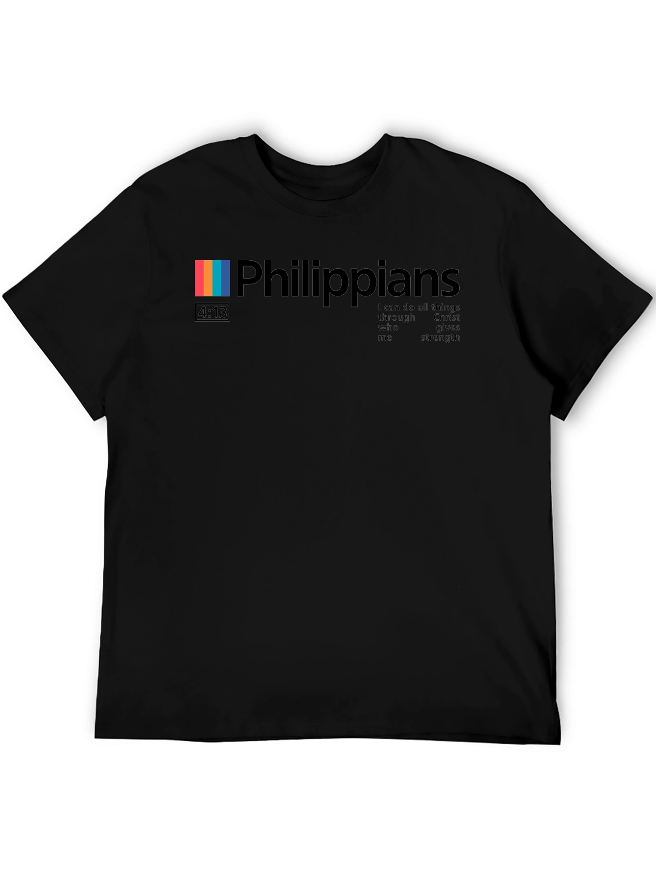 Philippians 4:13 Christian T-Shirt