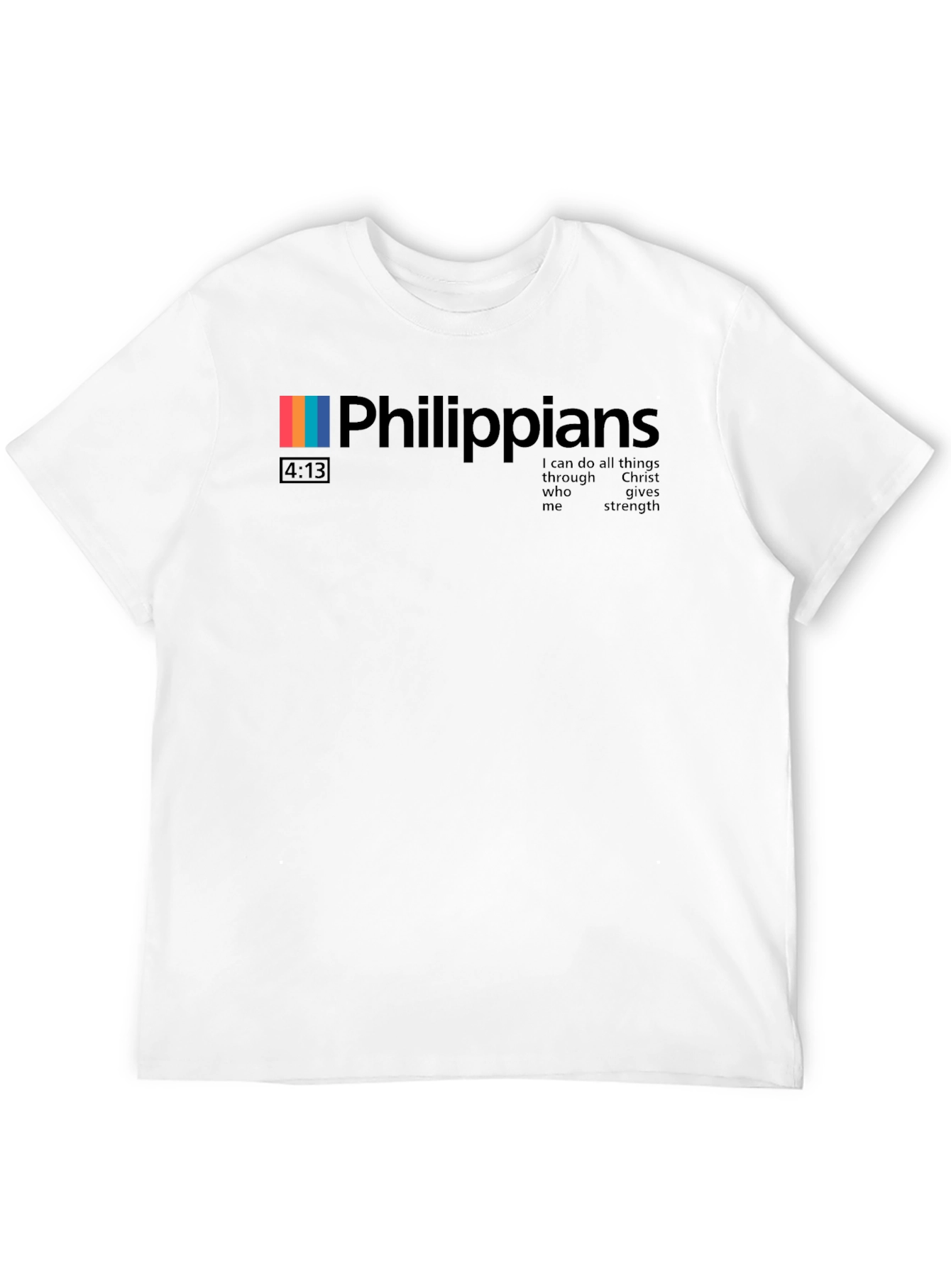 Philippians 4:13 Christian T-Shirt