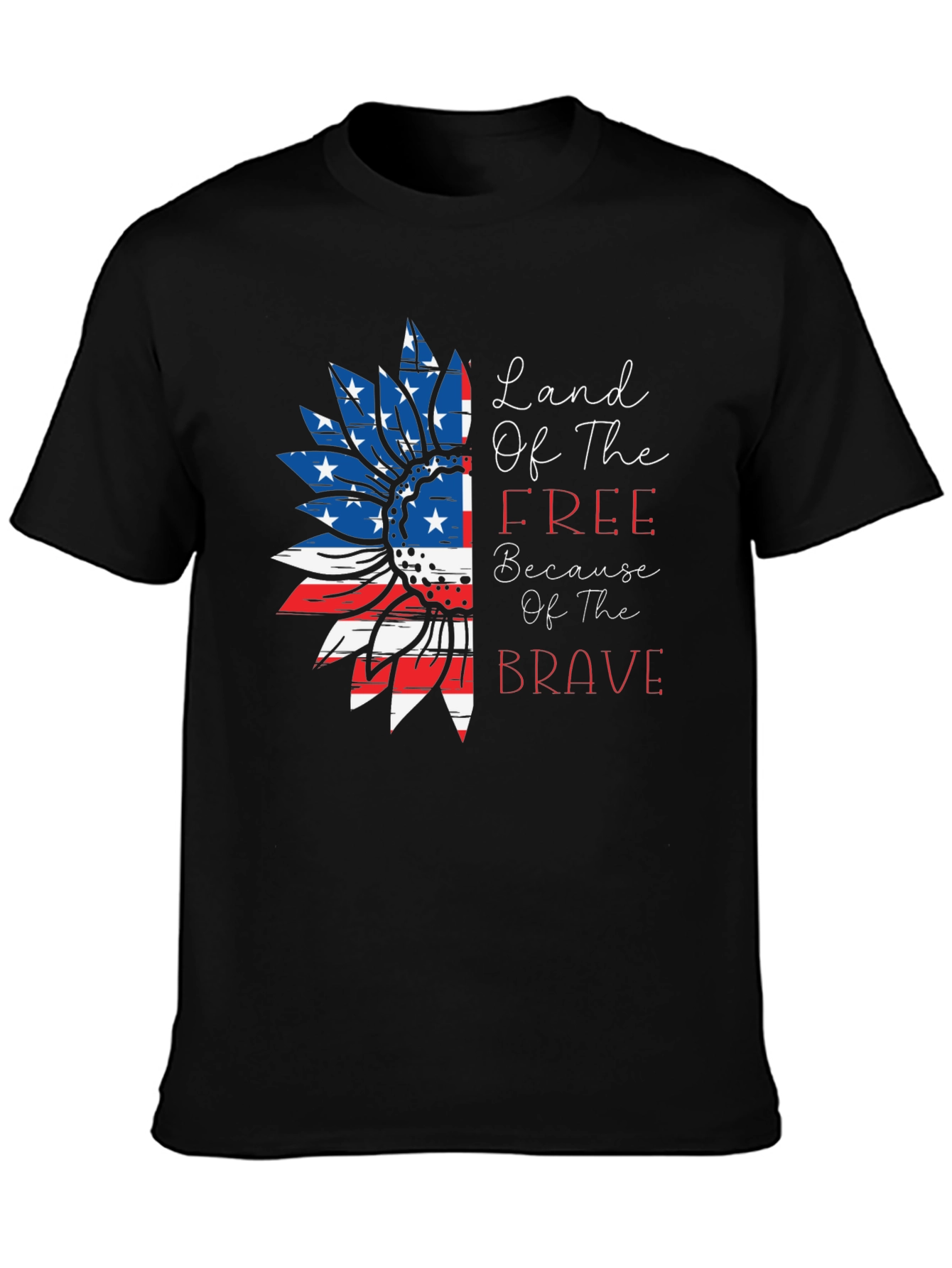 Land of the Free Patriotic Tee