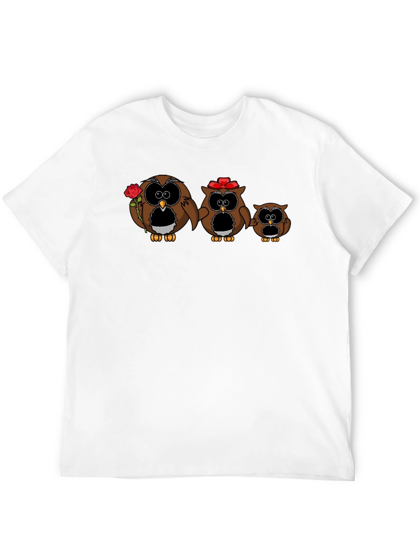 Owl Family T-Shirt - Unique Graphic Tee