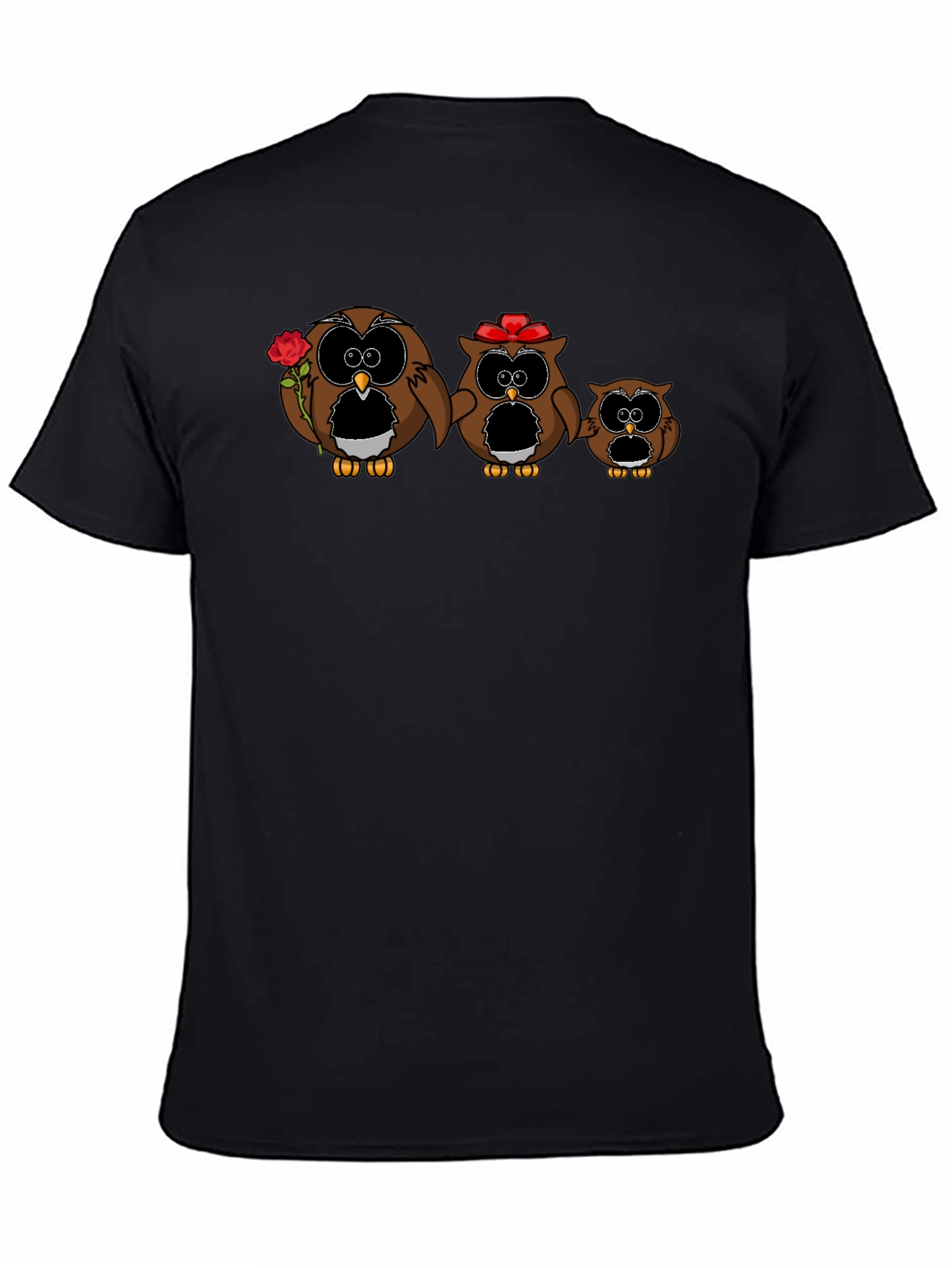 Owl Family T-Shirt - Unique Graphic Tee