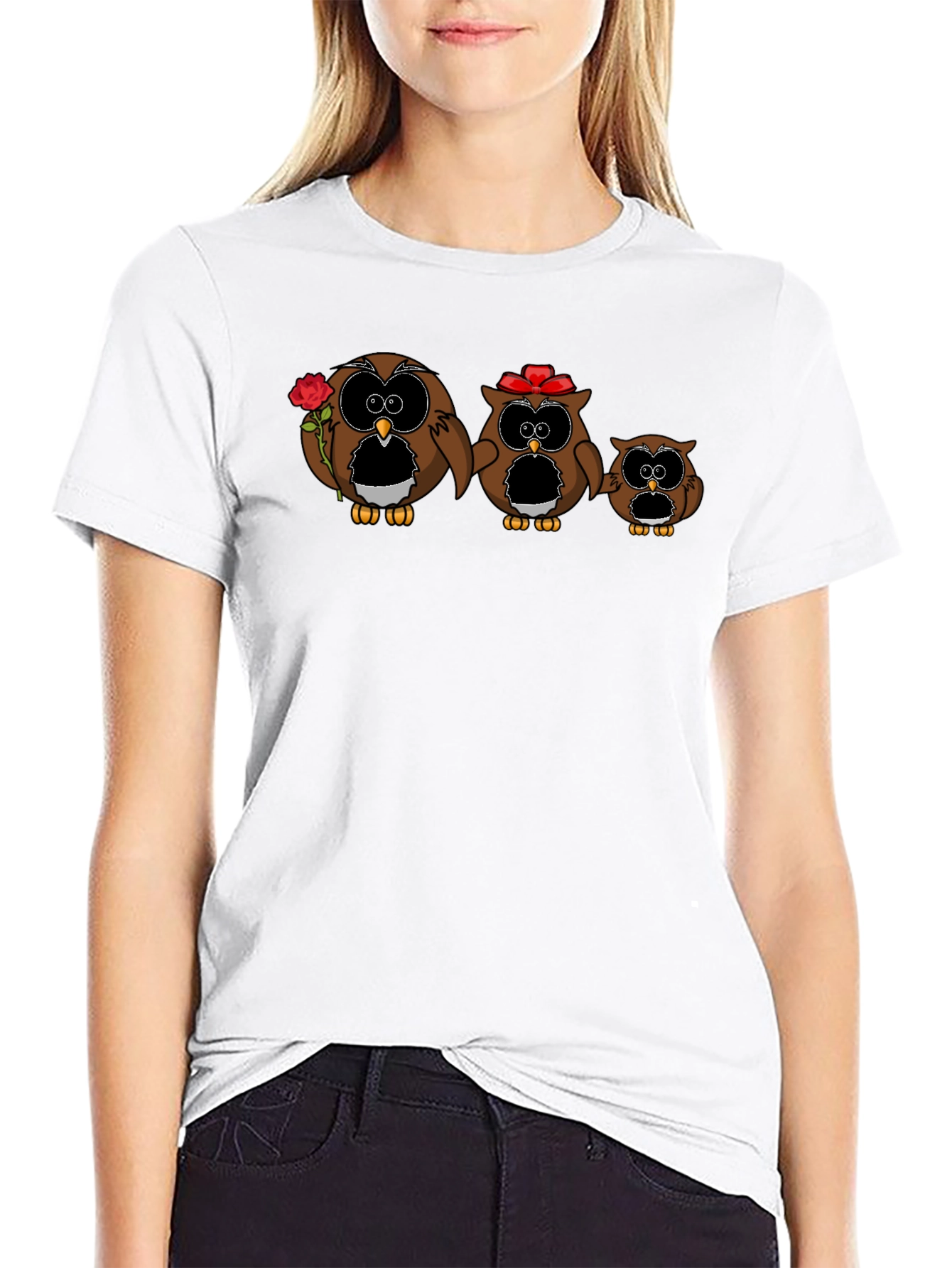 Owl Family T-Shirt - Unique Graphic Tee