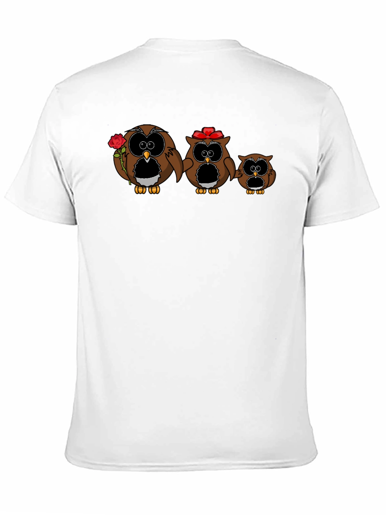 Owl Family T-Shirt - Unique Graphic Tee