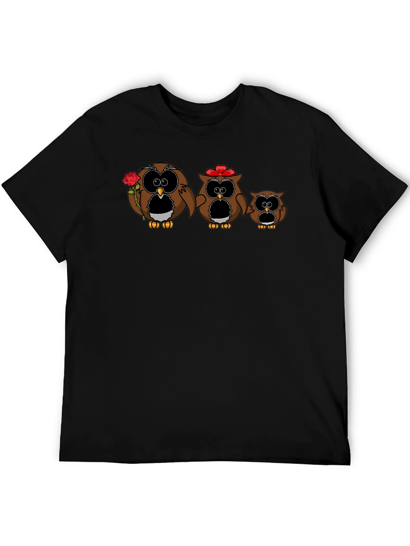 Owl Family T-Shirt - Unique Graphic Tee