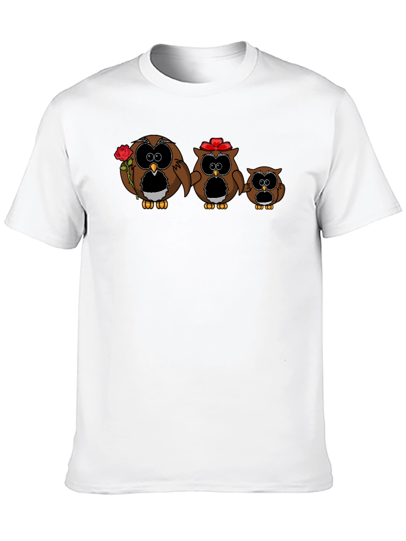 Owl Family T-Shirt - Unique Graphic Tee